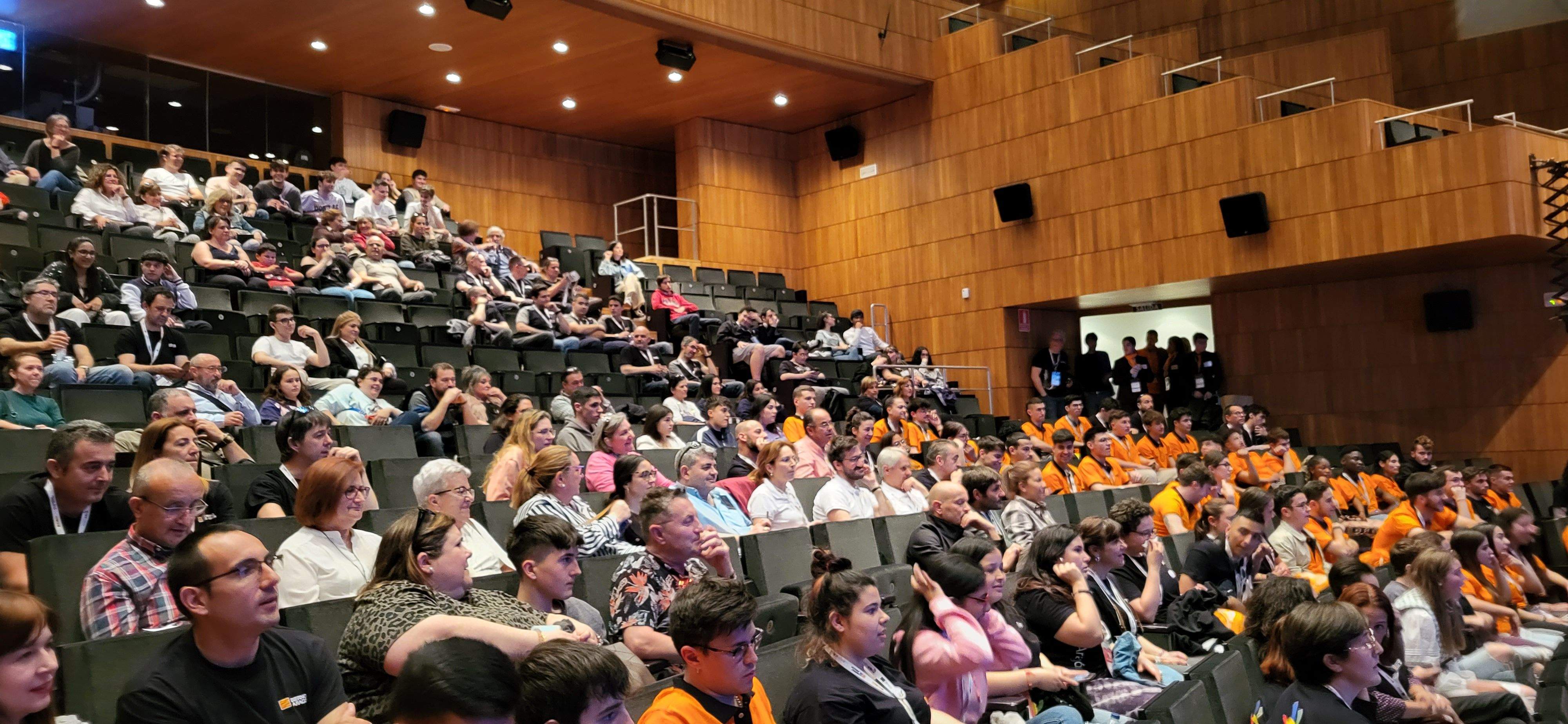 Ceremonia final de las Aragón Skills