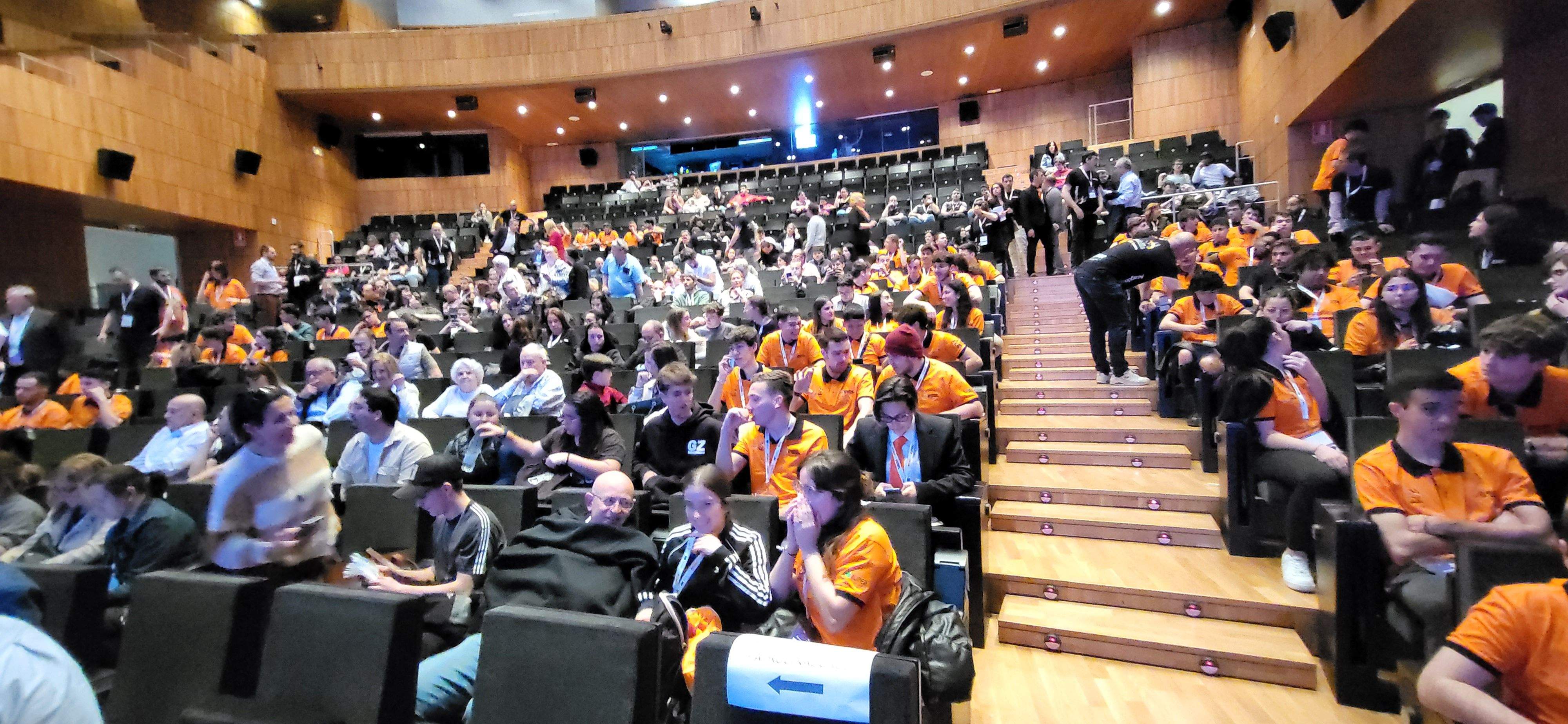 Ceremonia final de las Aragón Skills