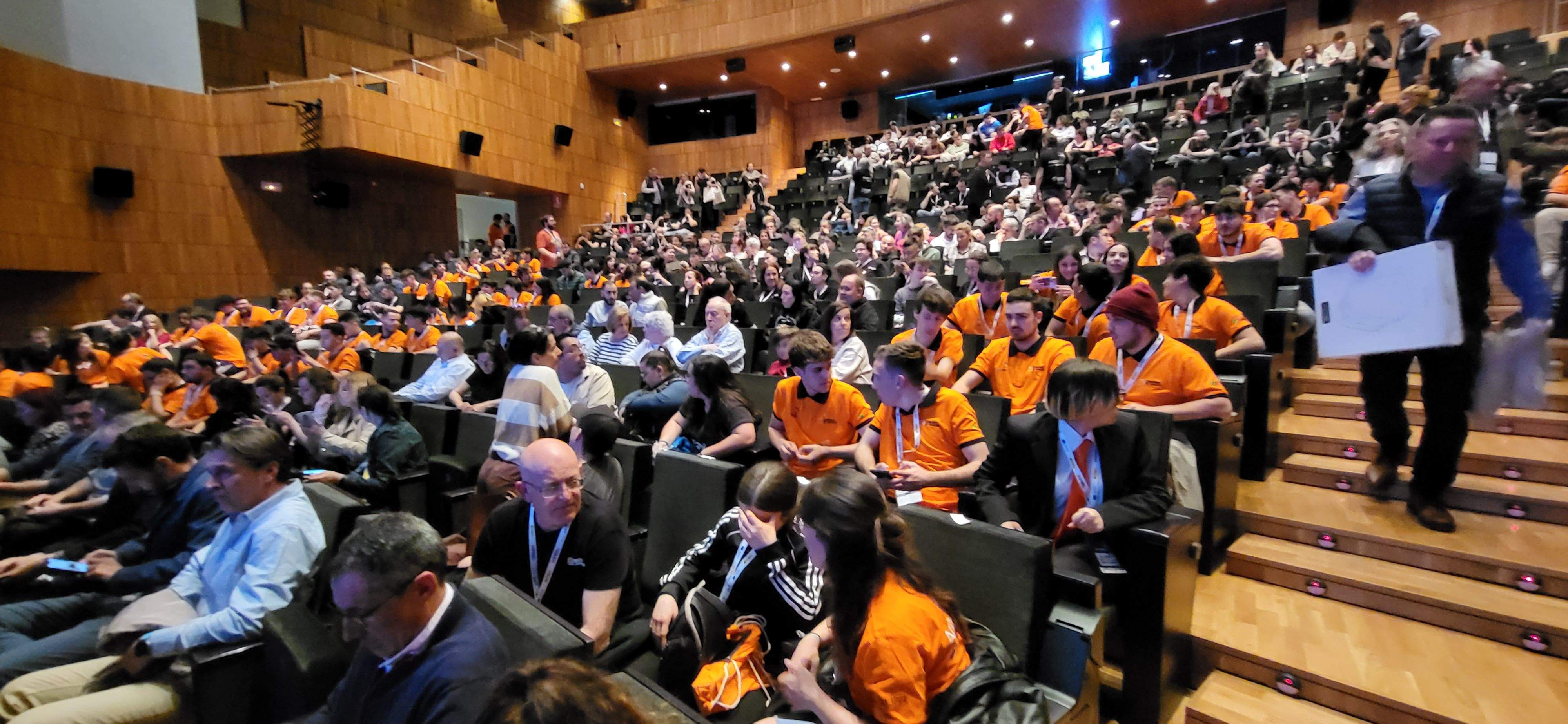 Ceremonia final de las Aragón Skills