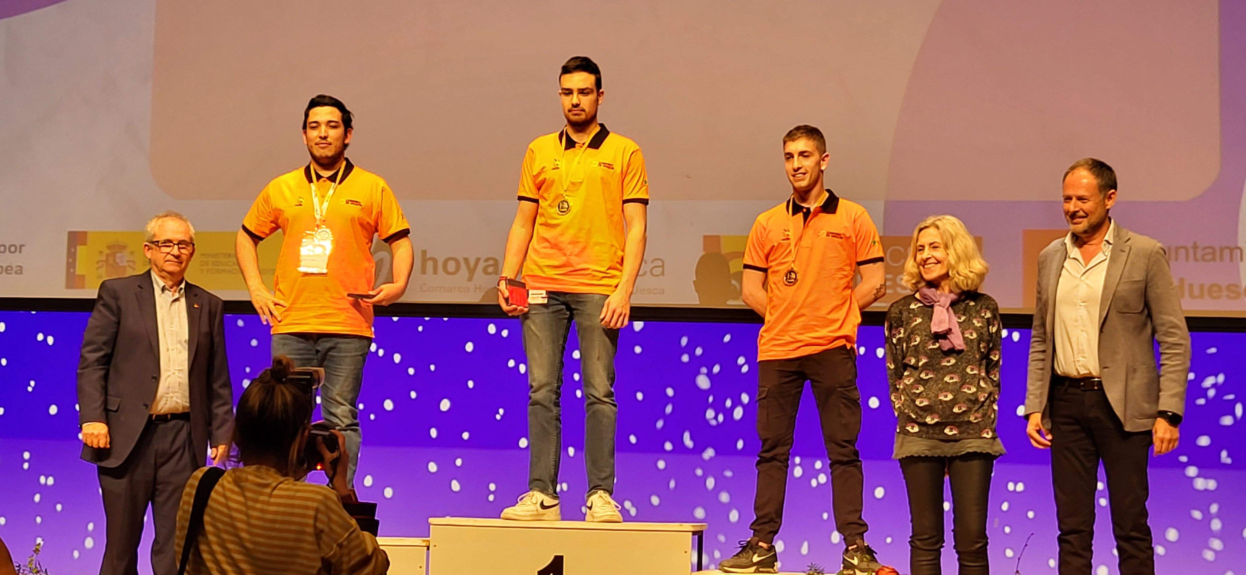 Ceremonia final de las Aragón Skills