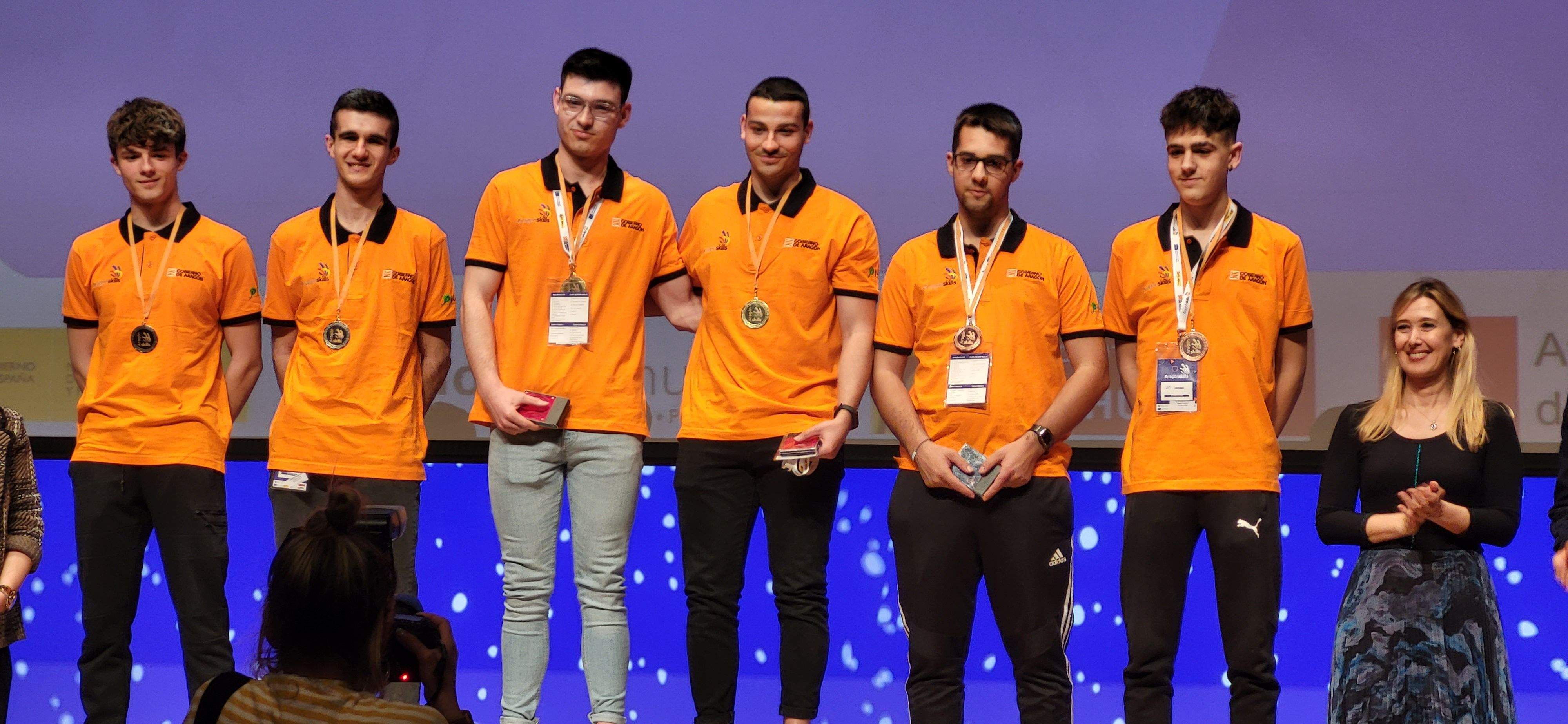 Ceremonia final de las Aragón Skills