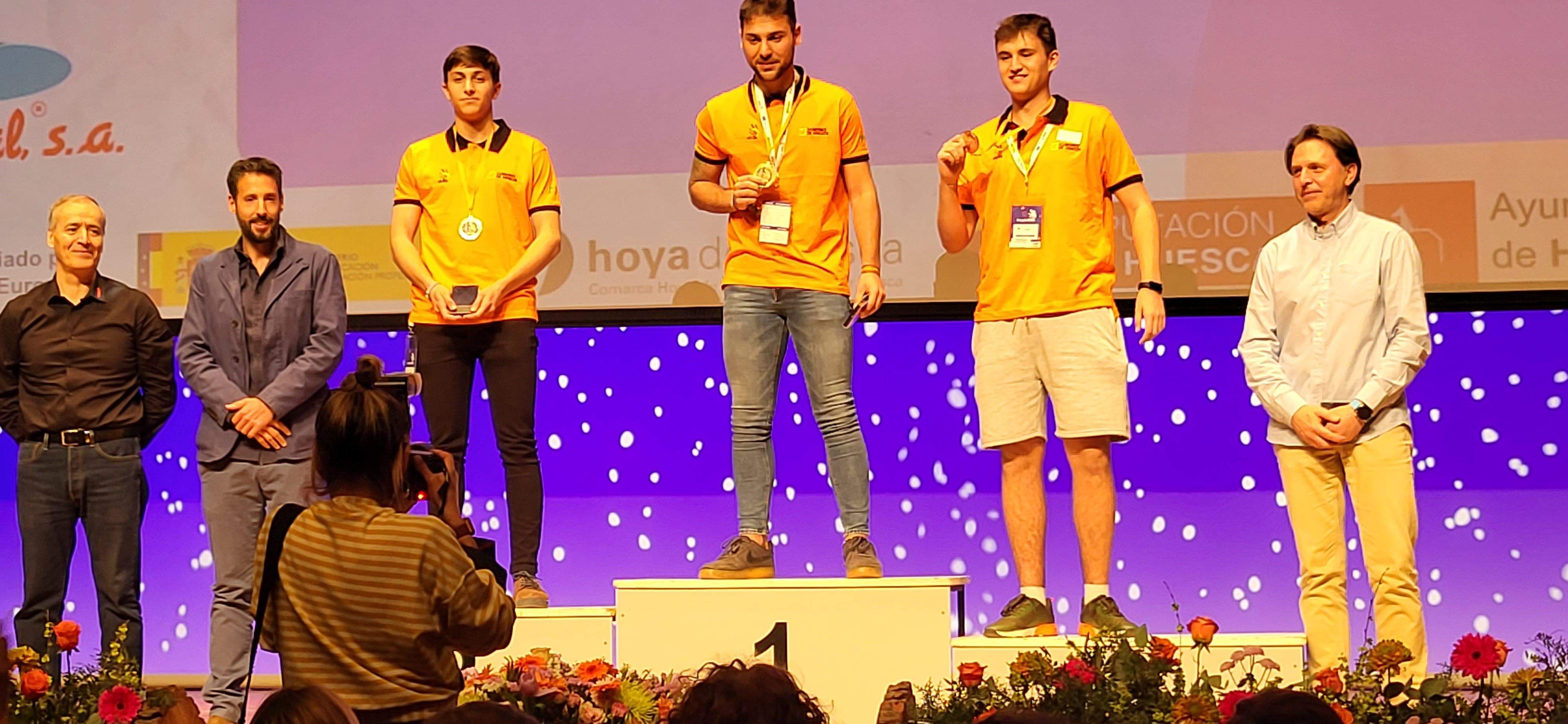 Ceremonia final de las Aragón Skills