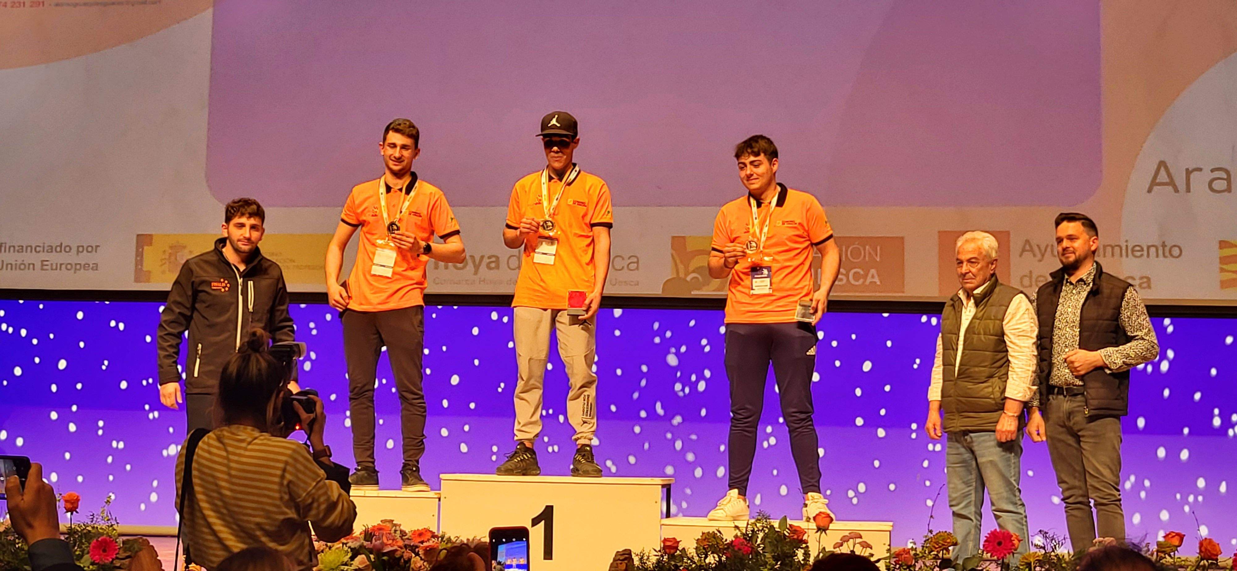 Ceremonia final de las Aragón Skills