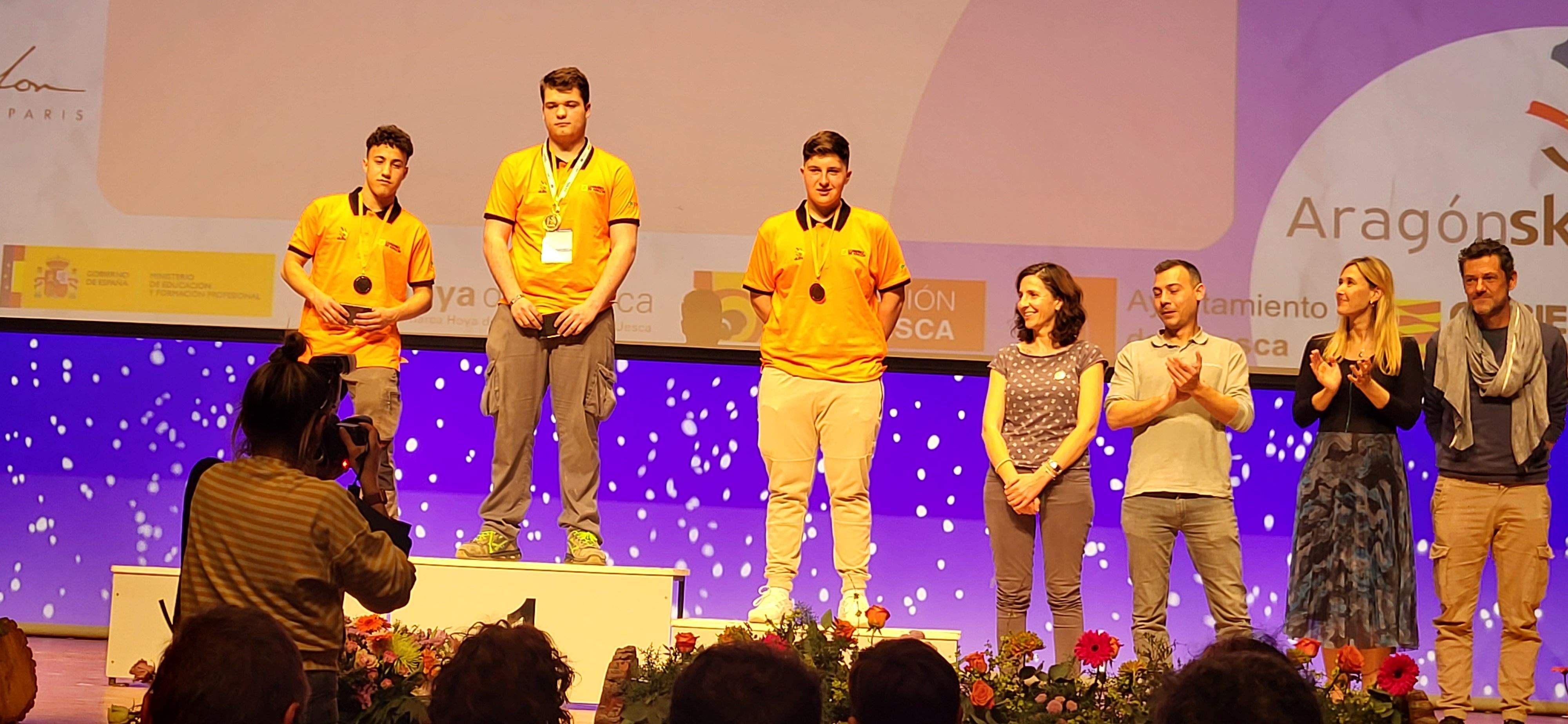 Ceremonia final de las Aragón Skills