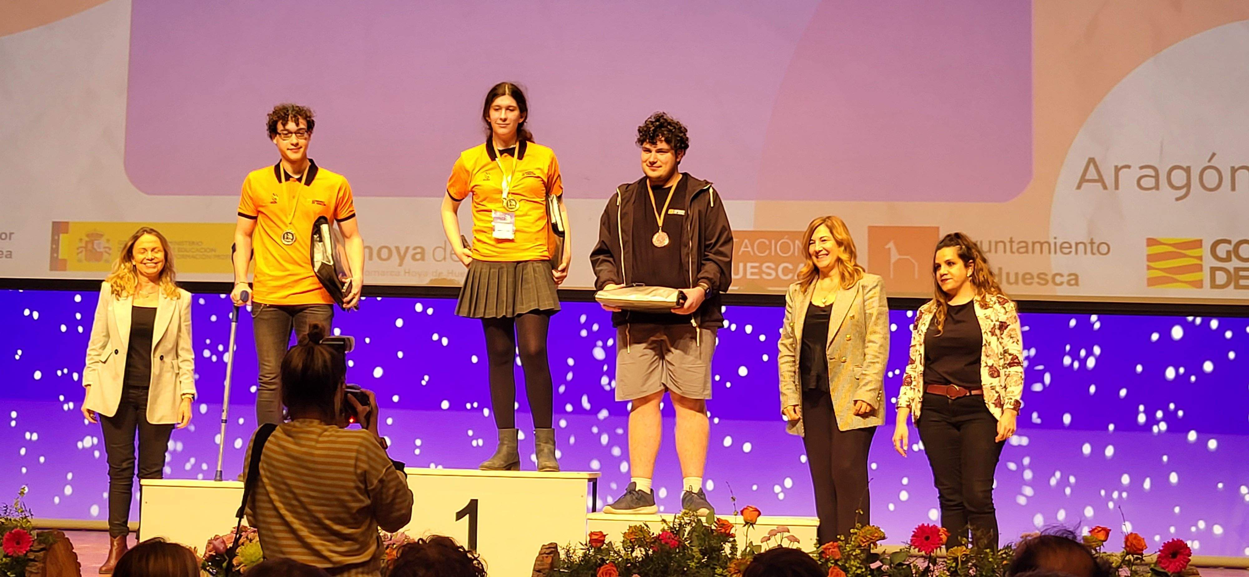 Ceremonia final de las Aragón Skills