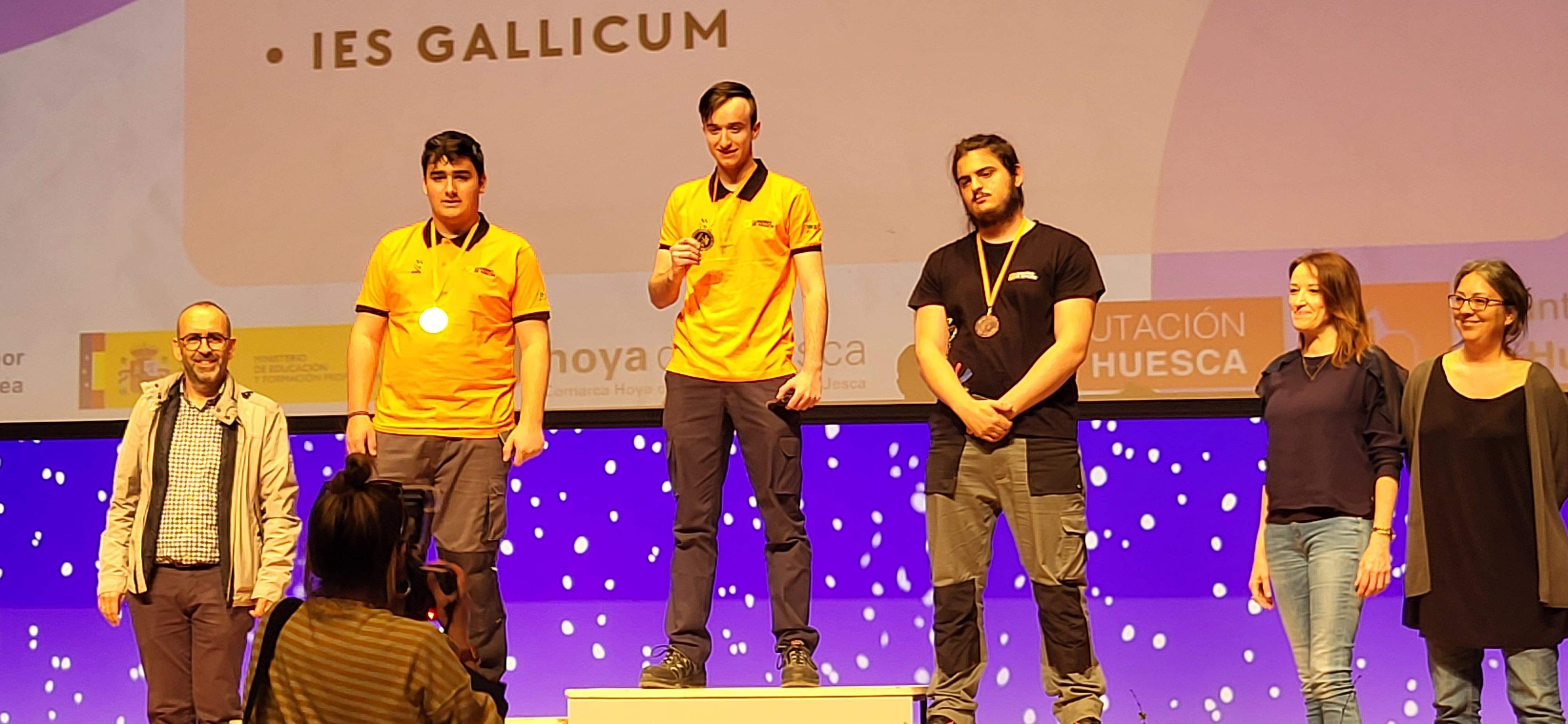 Ceremonia final de las Aragón Skills