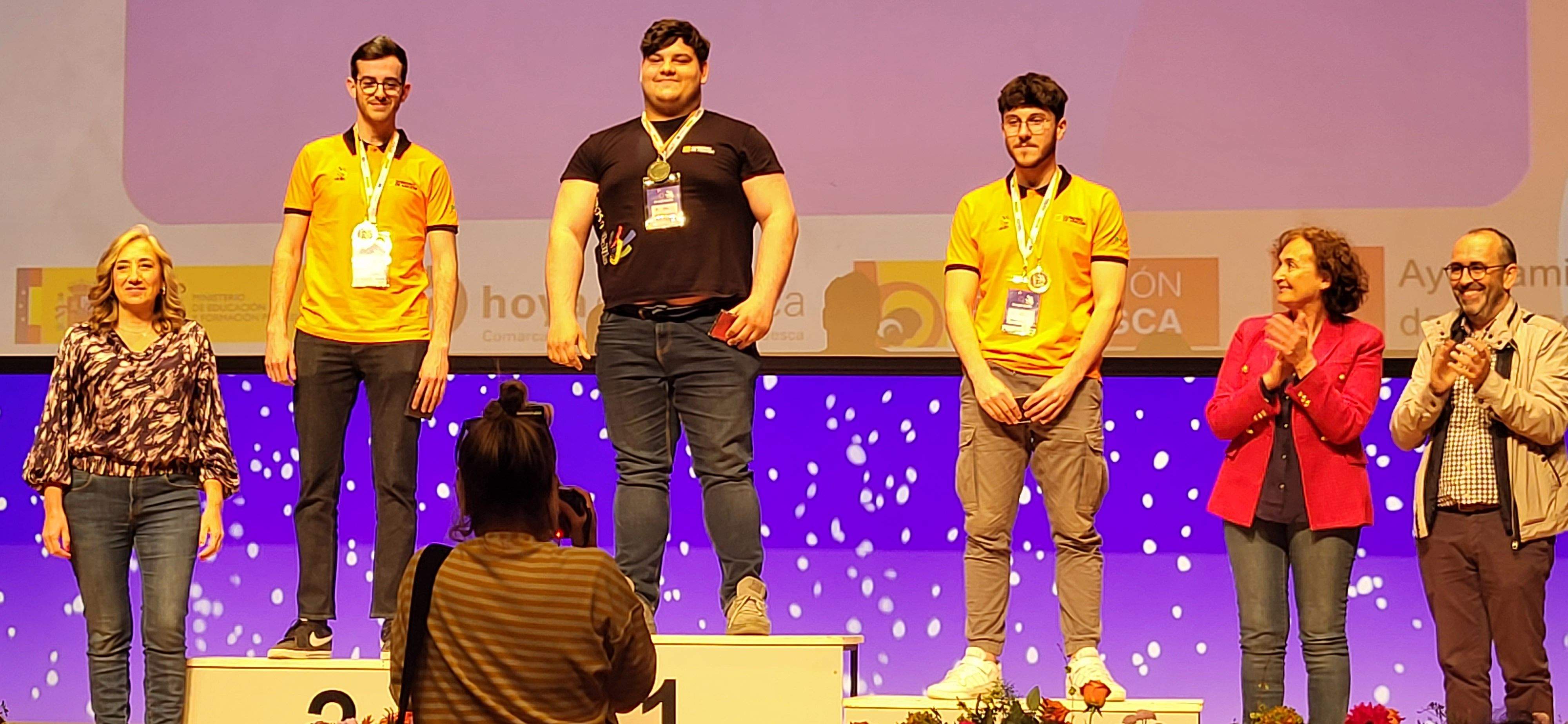 Ceremonia final de las Aragón Skills