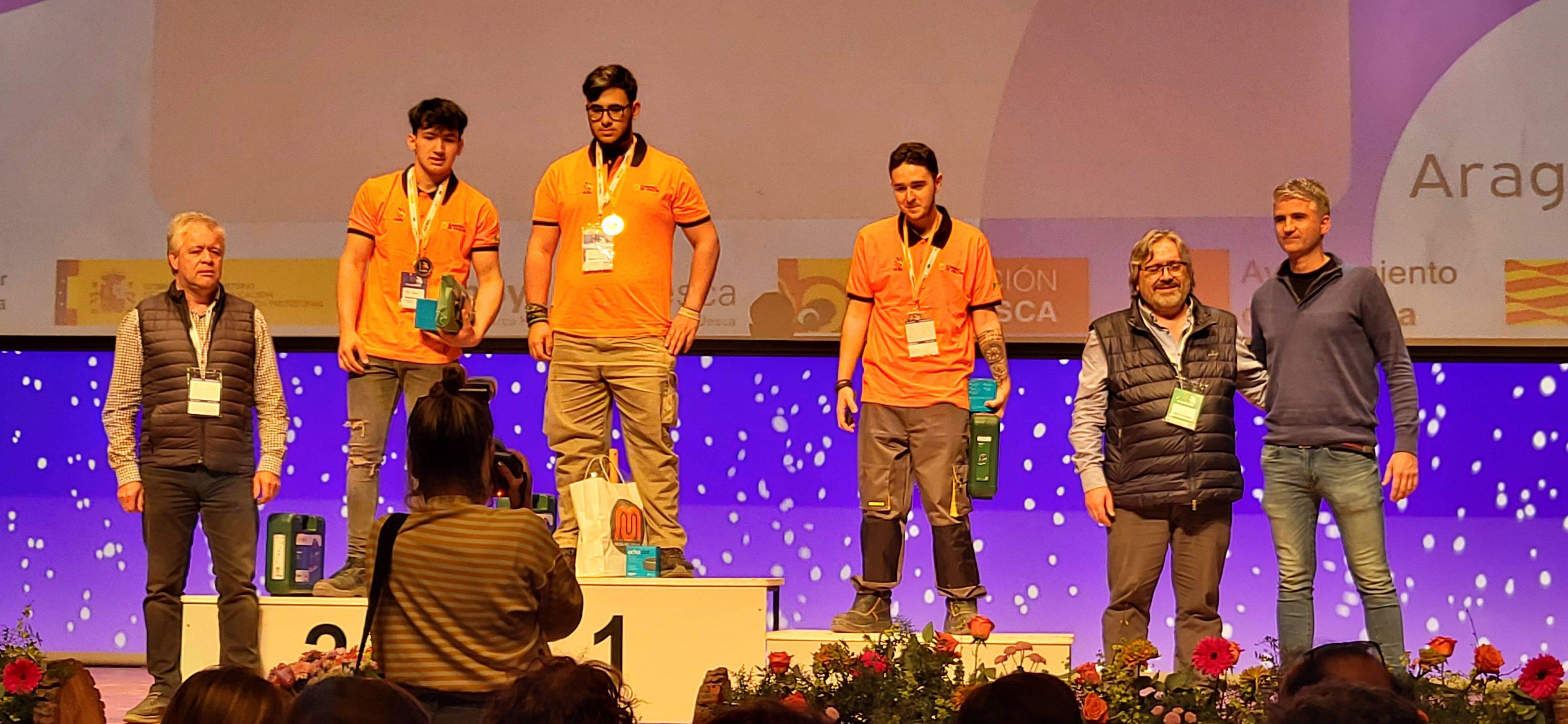 Ceremonia final de las Aragón Skills