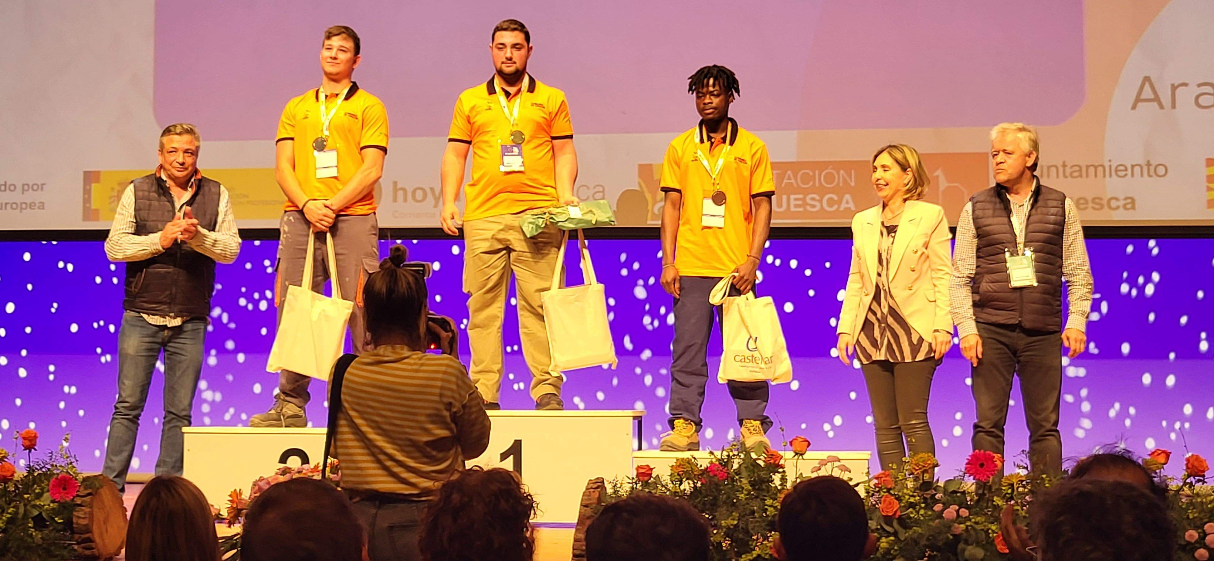 Ceremonia final de las Aragón Skills