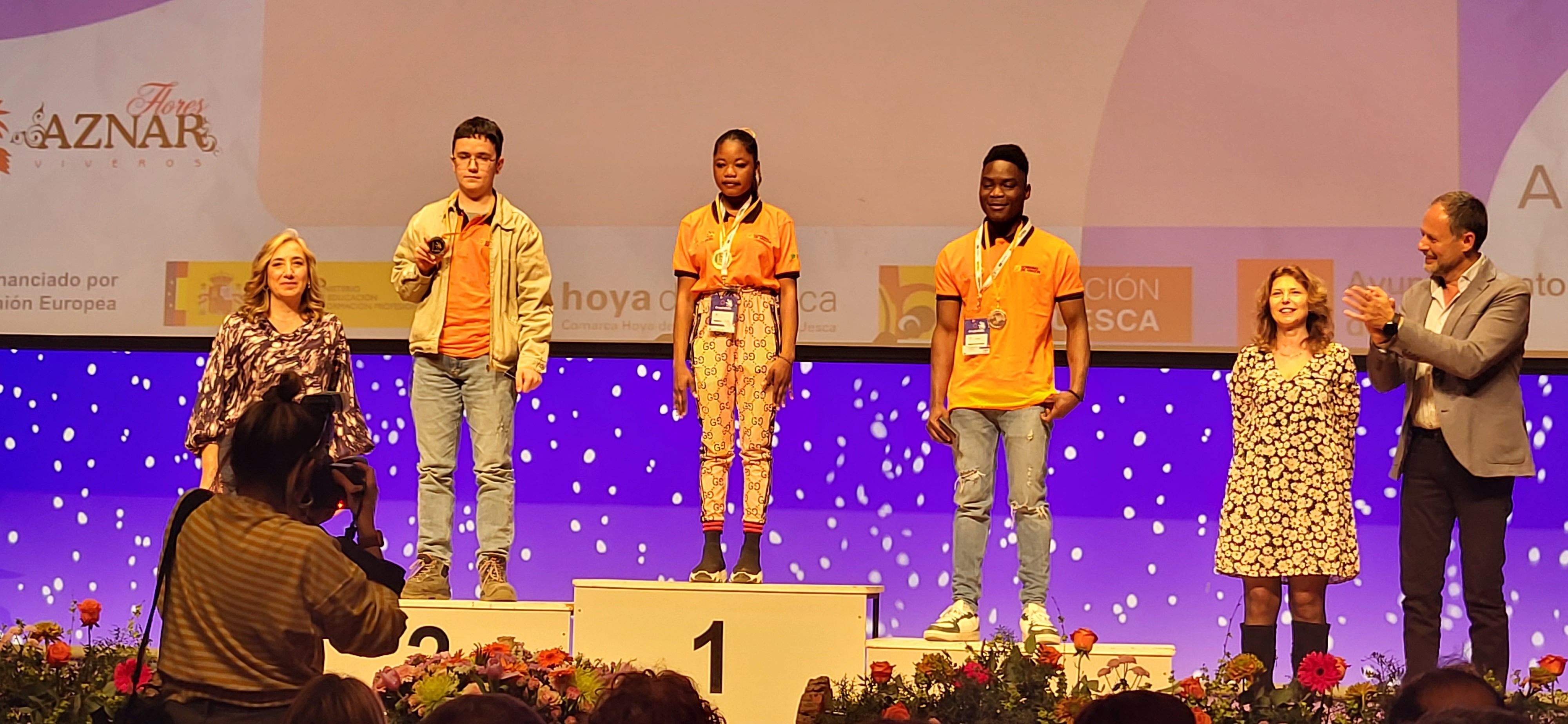 Ceremonia final de las Aragón Skills