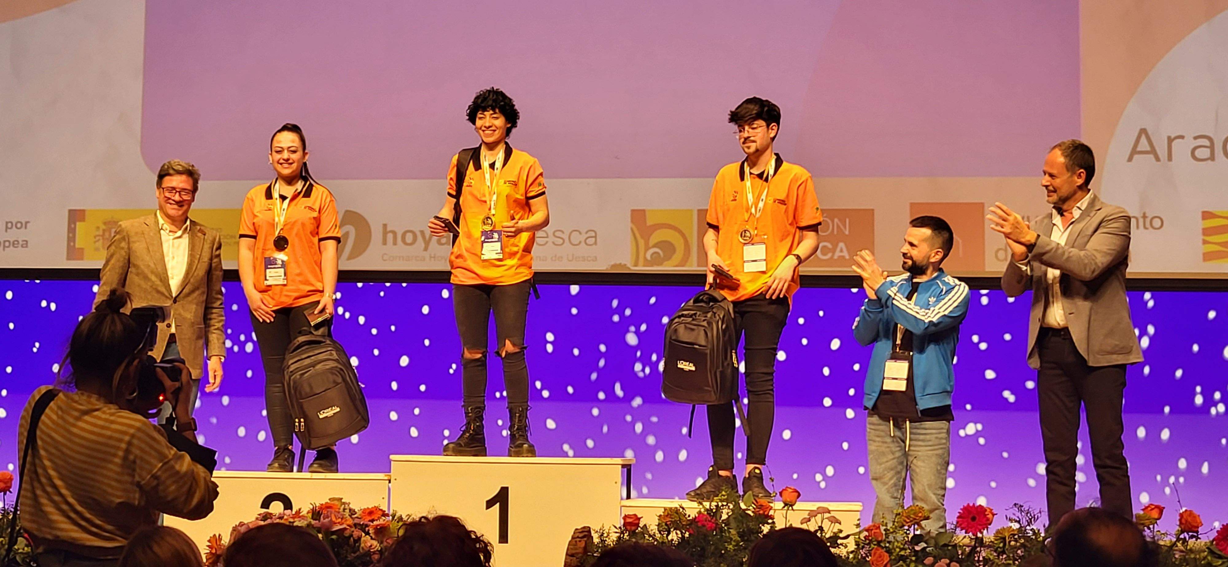 Ceremonia final de las Aragón Skills