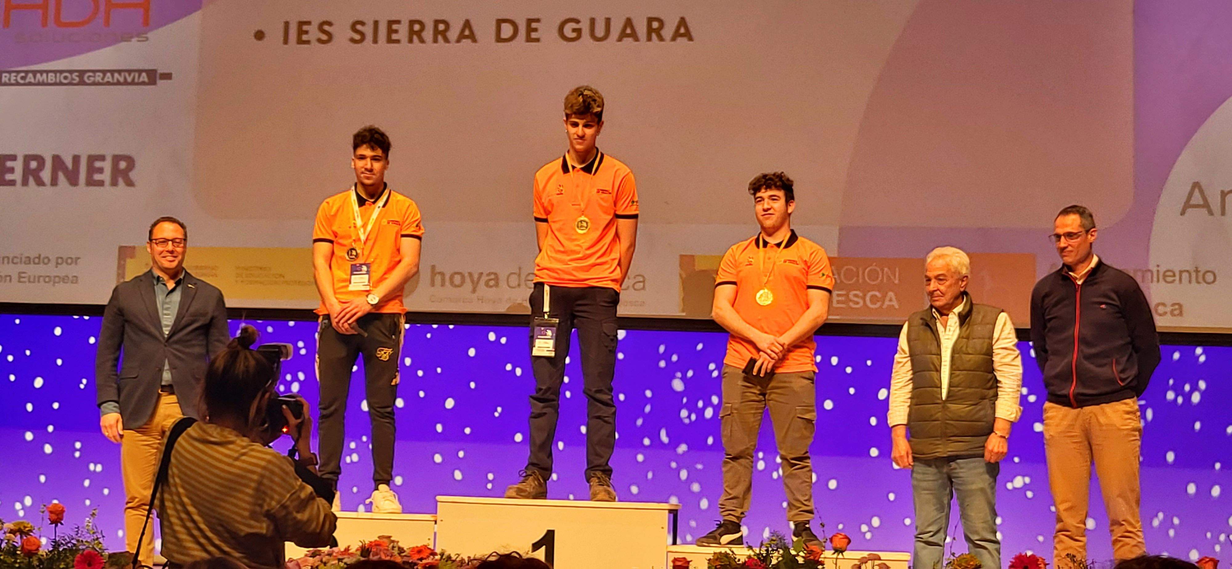 Ceremonia final de las Aragón Skills