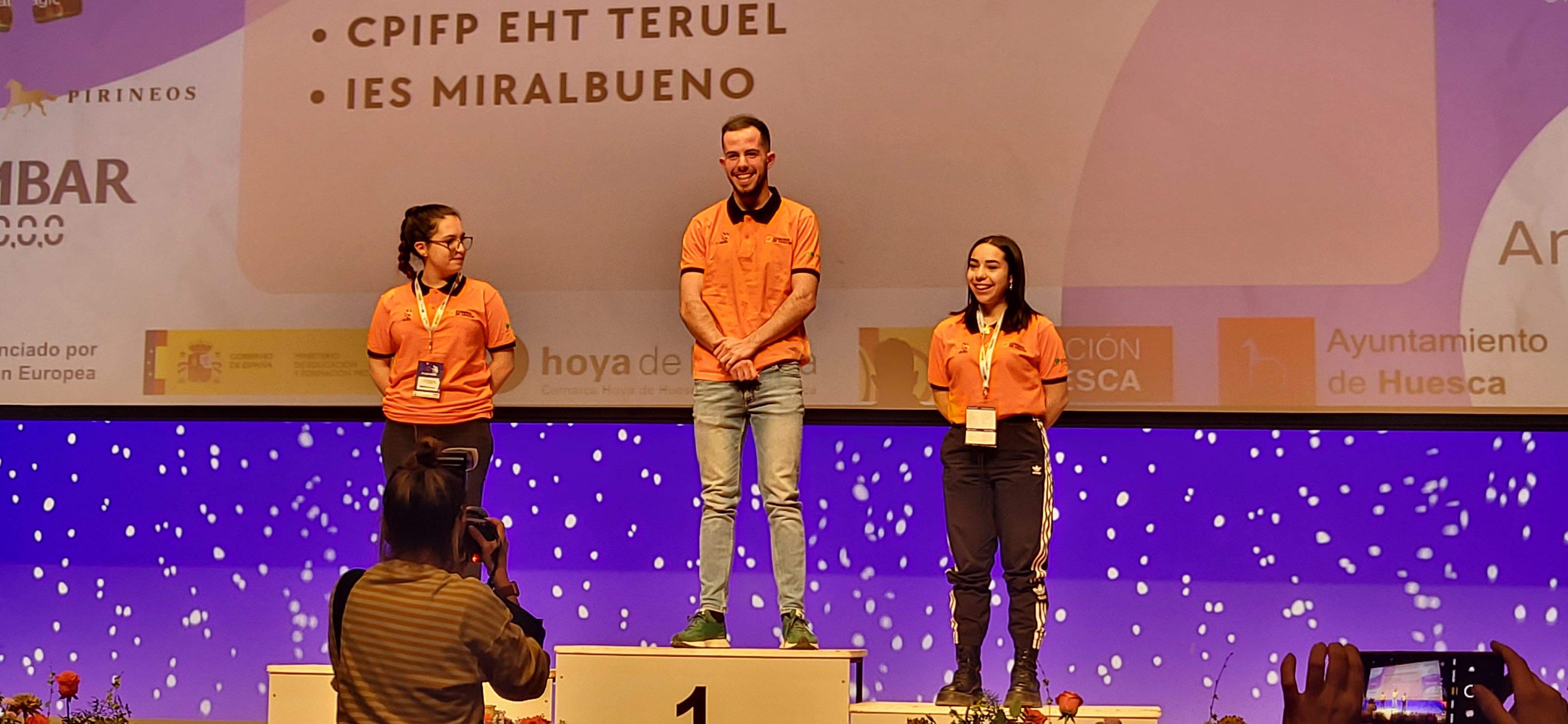 Ceremonia final de las Aragón Skills