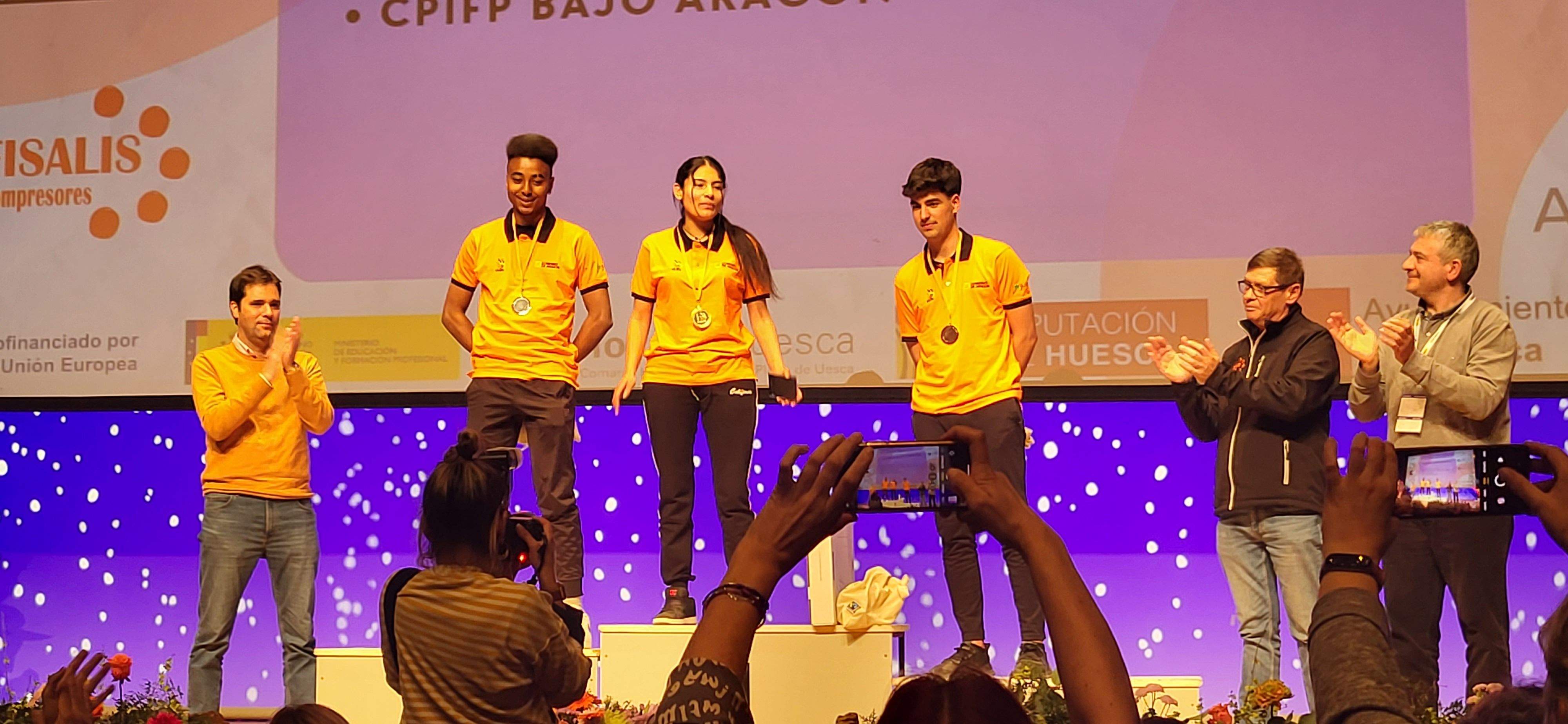 Ceremonia final de las Aragón Skills