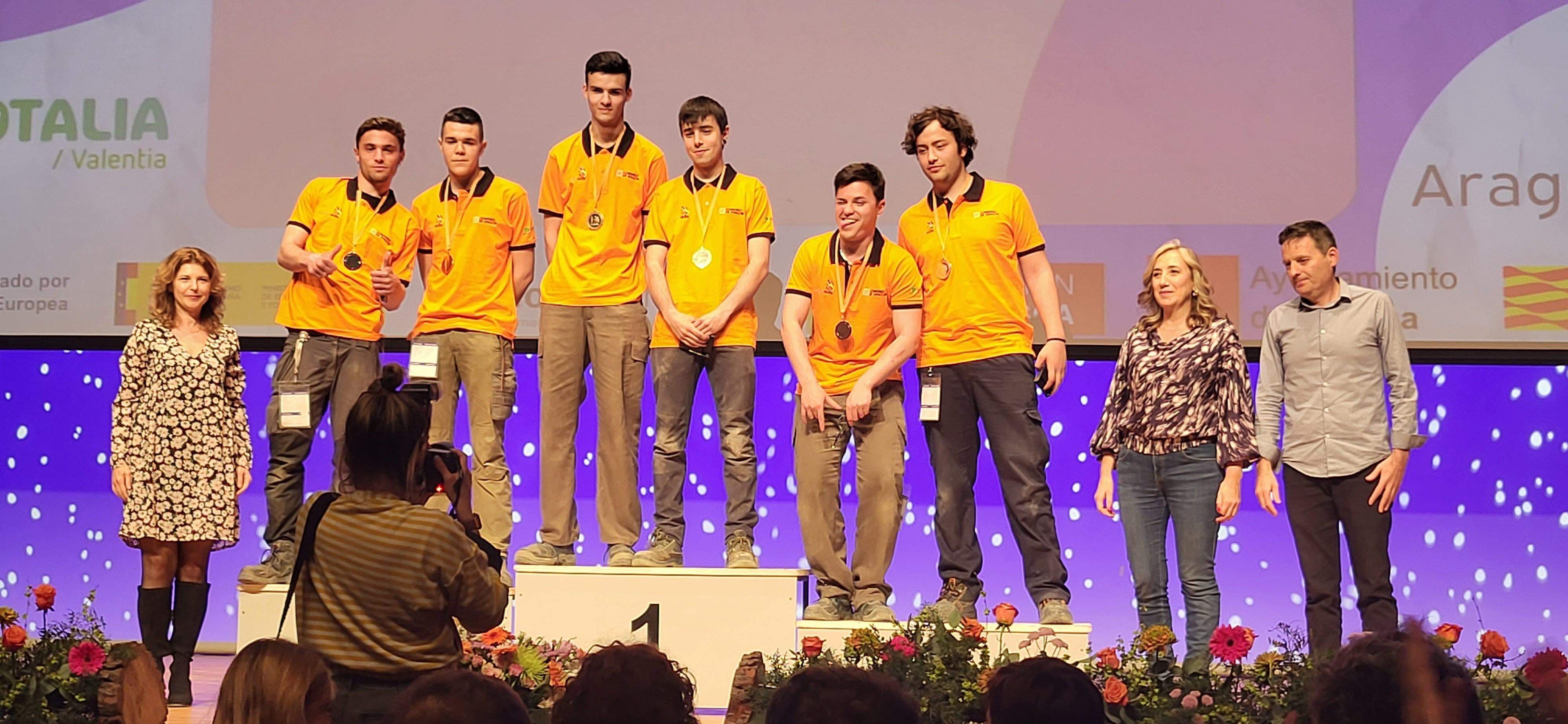 Ceremonia final de las Aragón Skills