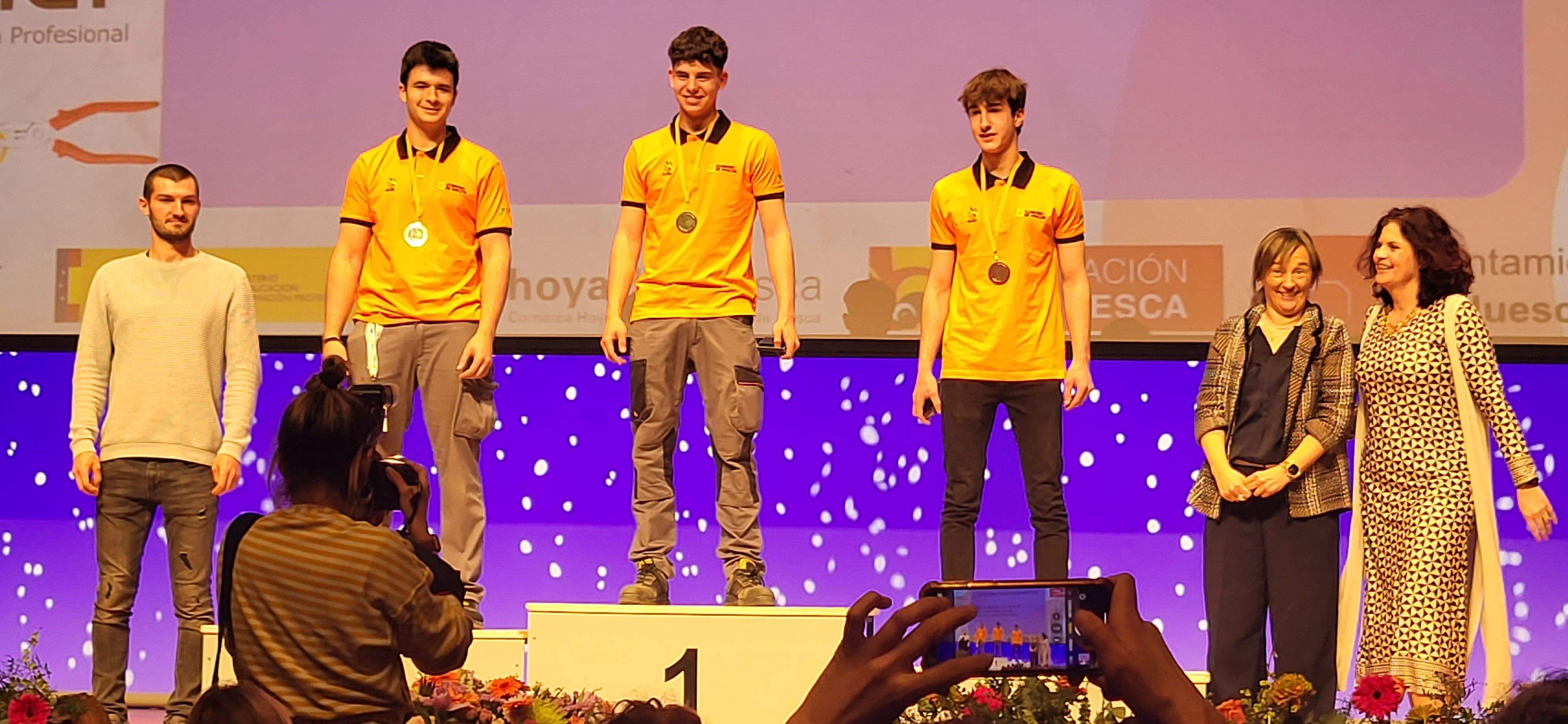 Ceremonia final de las Aragón Skills