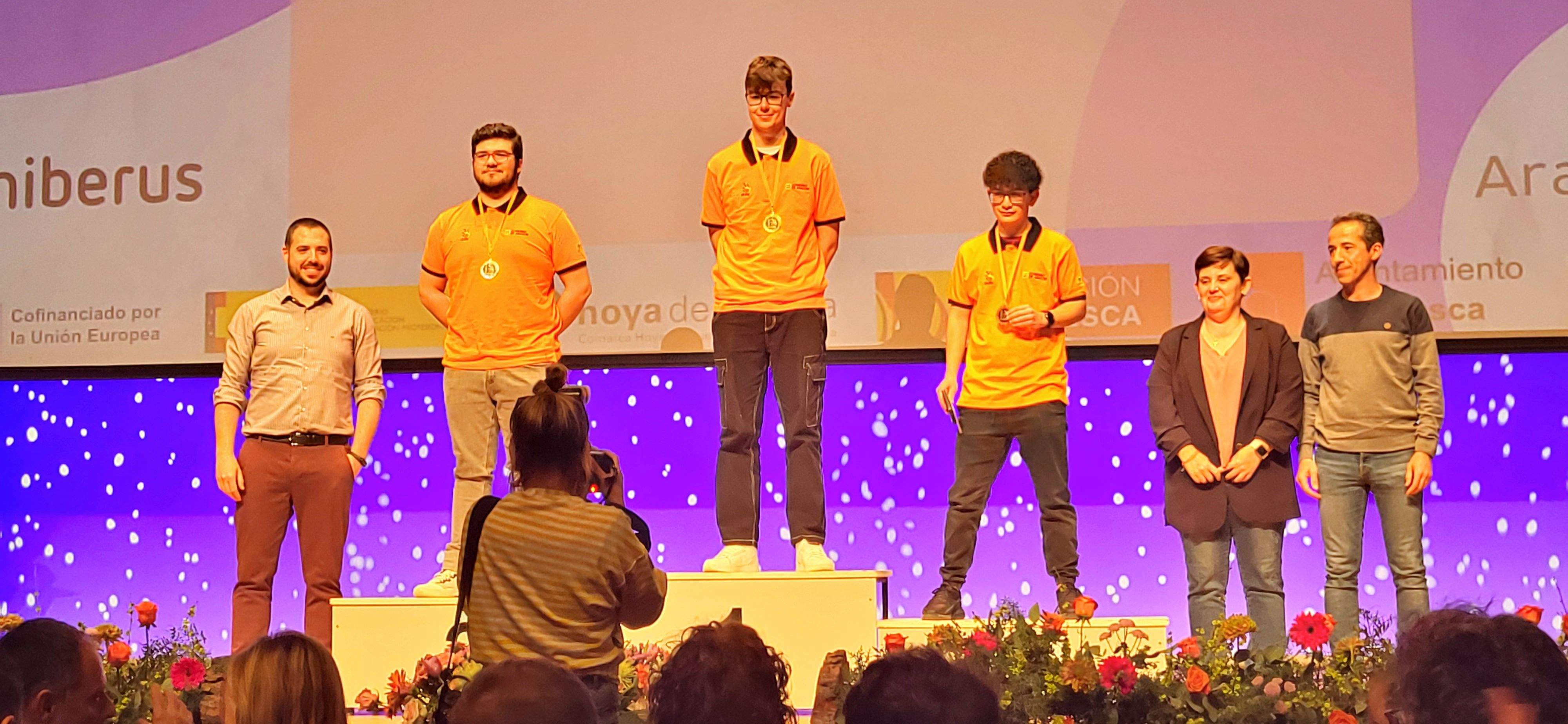 Ceremonia final de las Aragón Skills