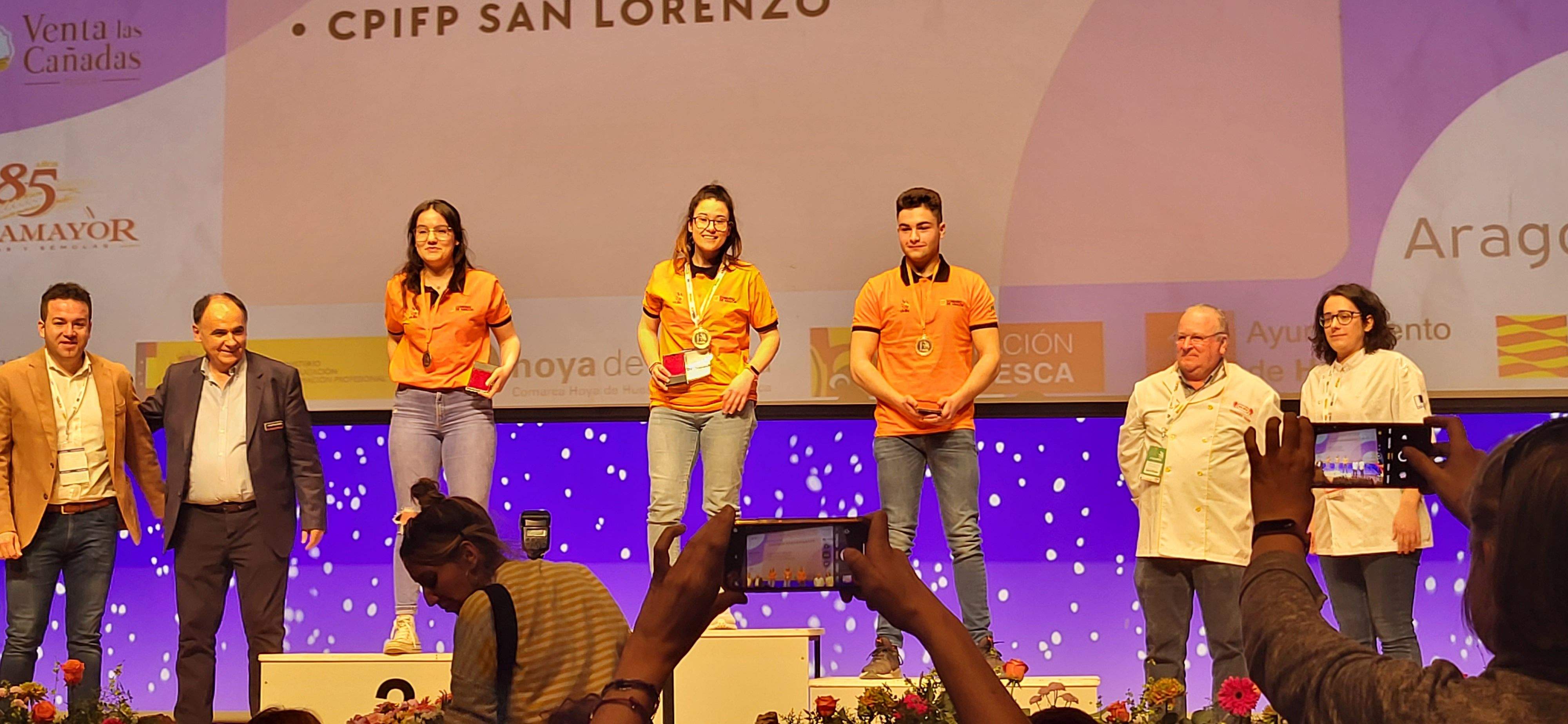 Ceremonia final de las Aragón Skills