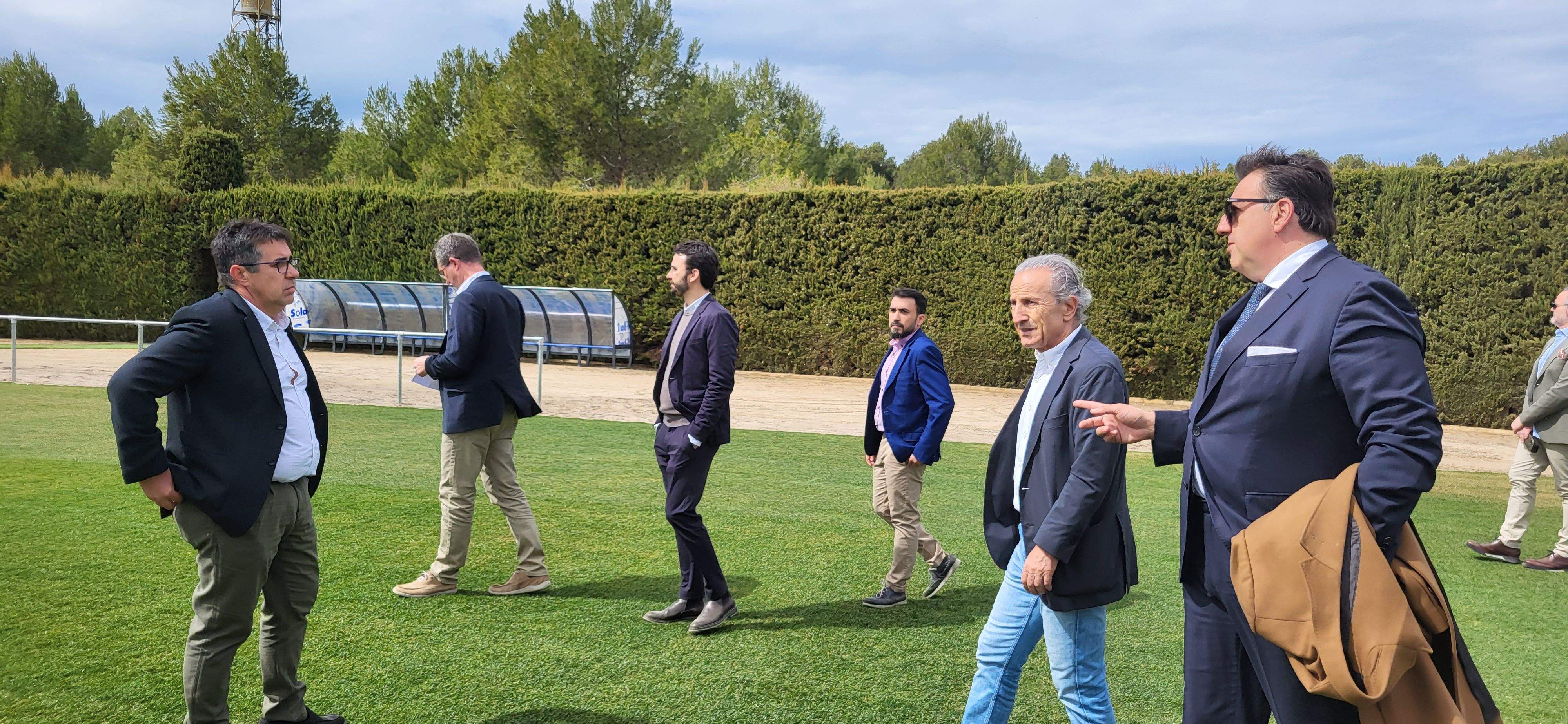 Inauguración de la Escuela Base Aragonesa de Fútbol