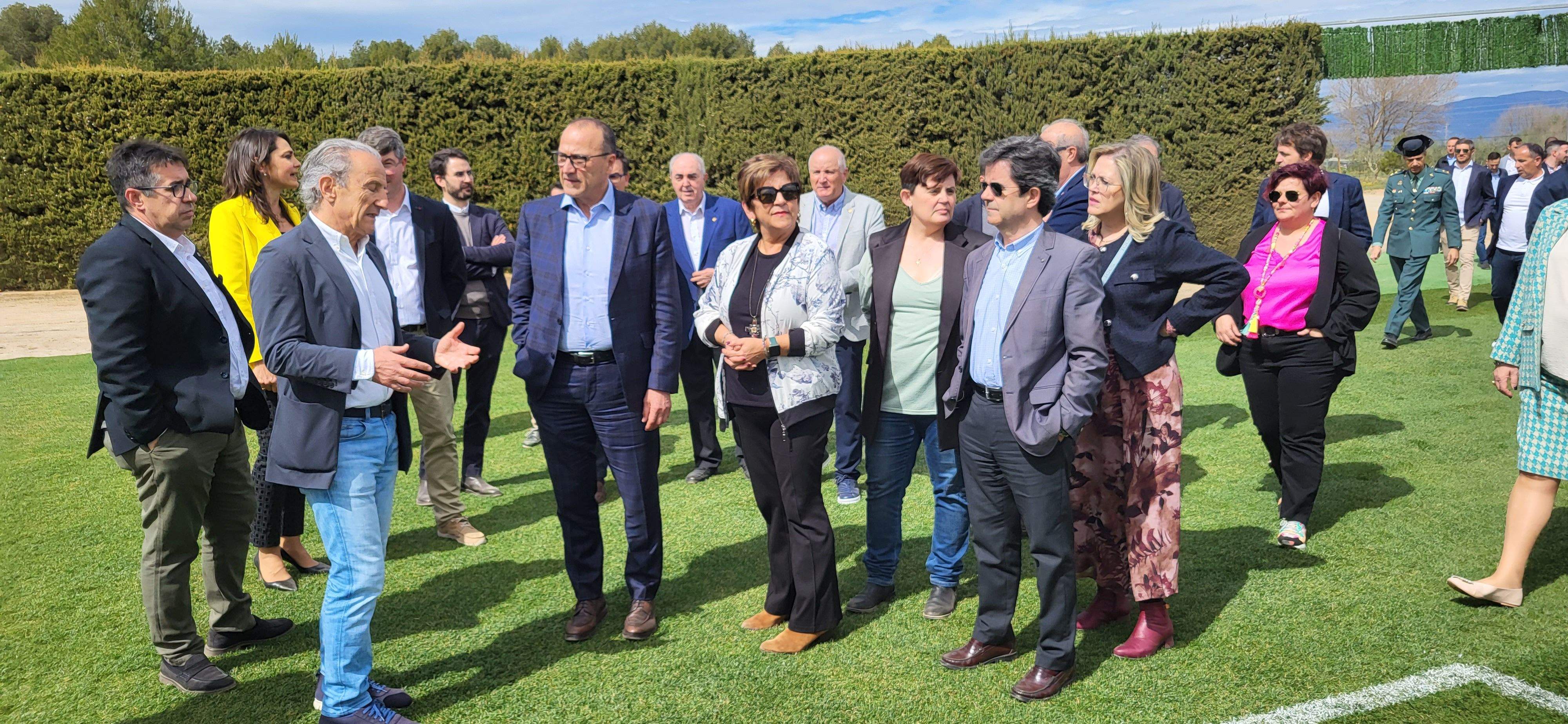 Inauguración de la Escuela Base Aragonesa de Fútbol