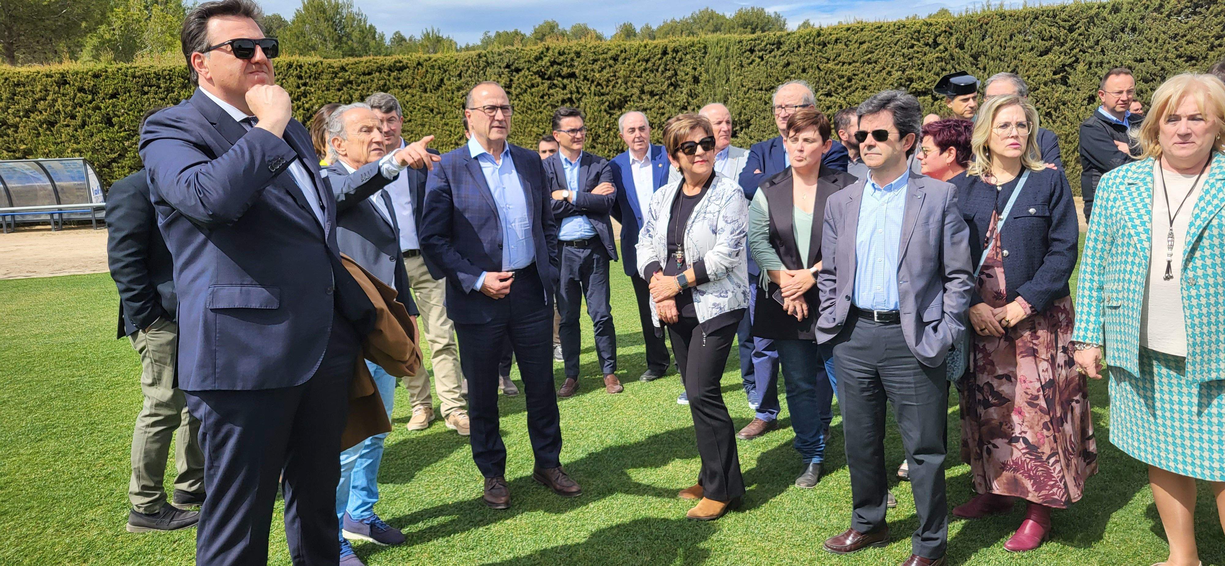 Inauguración de la Escuela Base Aragonesa de Fútbol