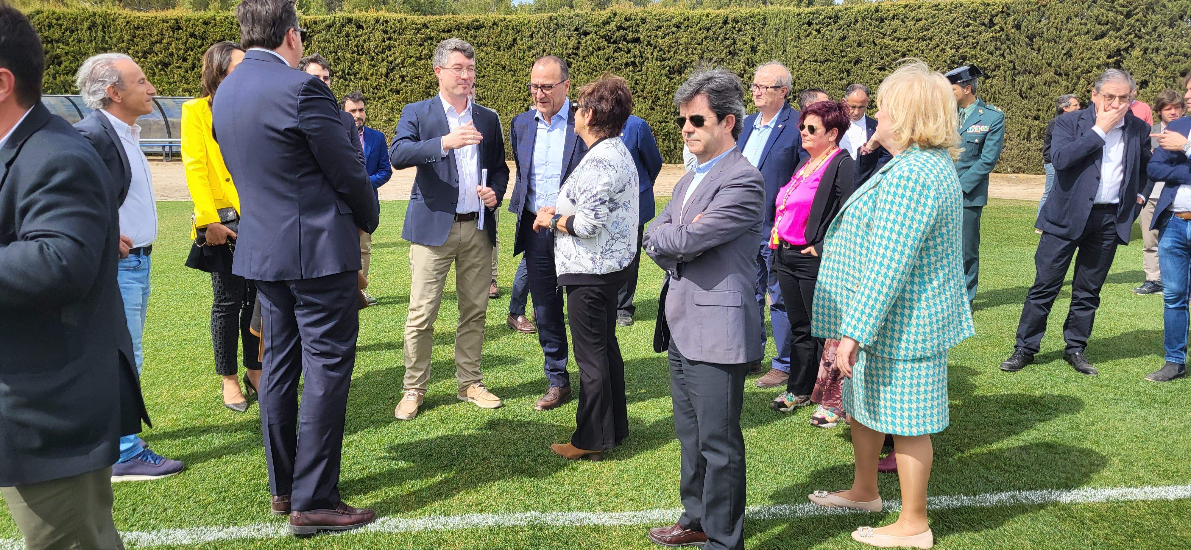 Inauguración de la Escuela Base Aragonesa de Fútbol