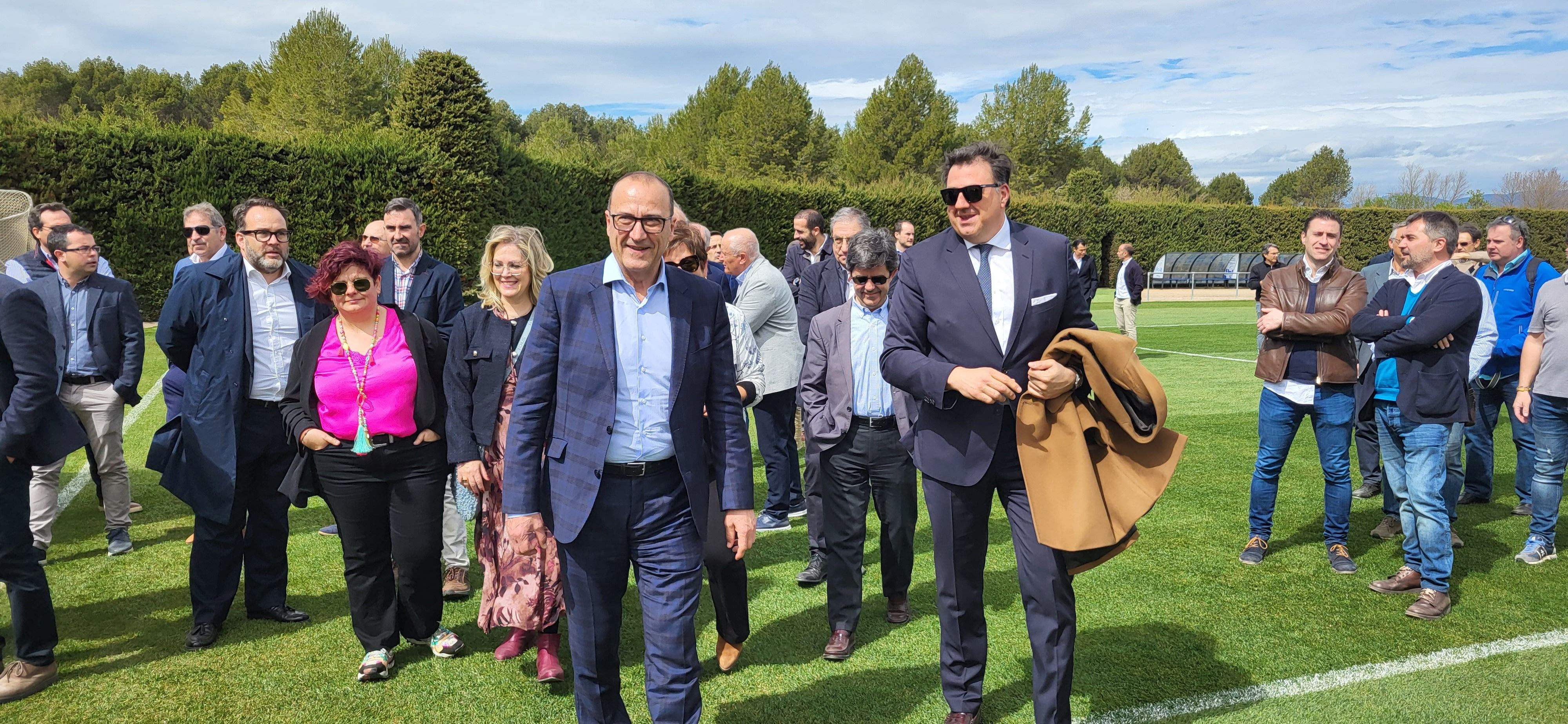 Inauguración de la Escuela Base Aragonesa de Fútbol