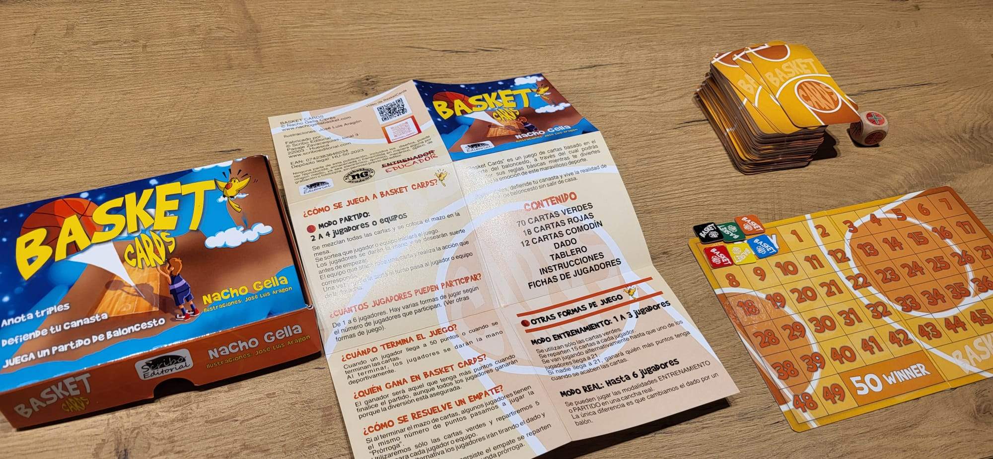 Presentación de Basket Cards de Nacho Gella