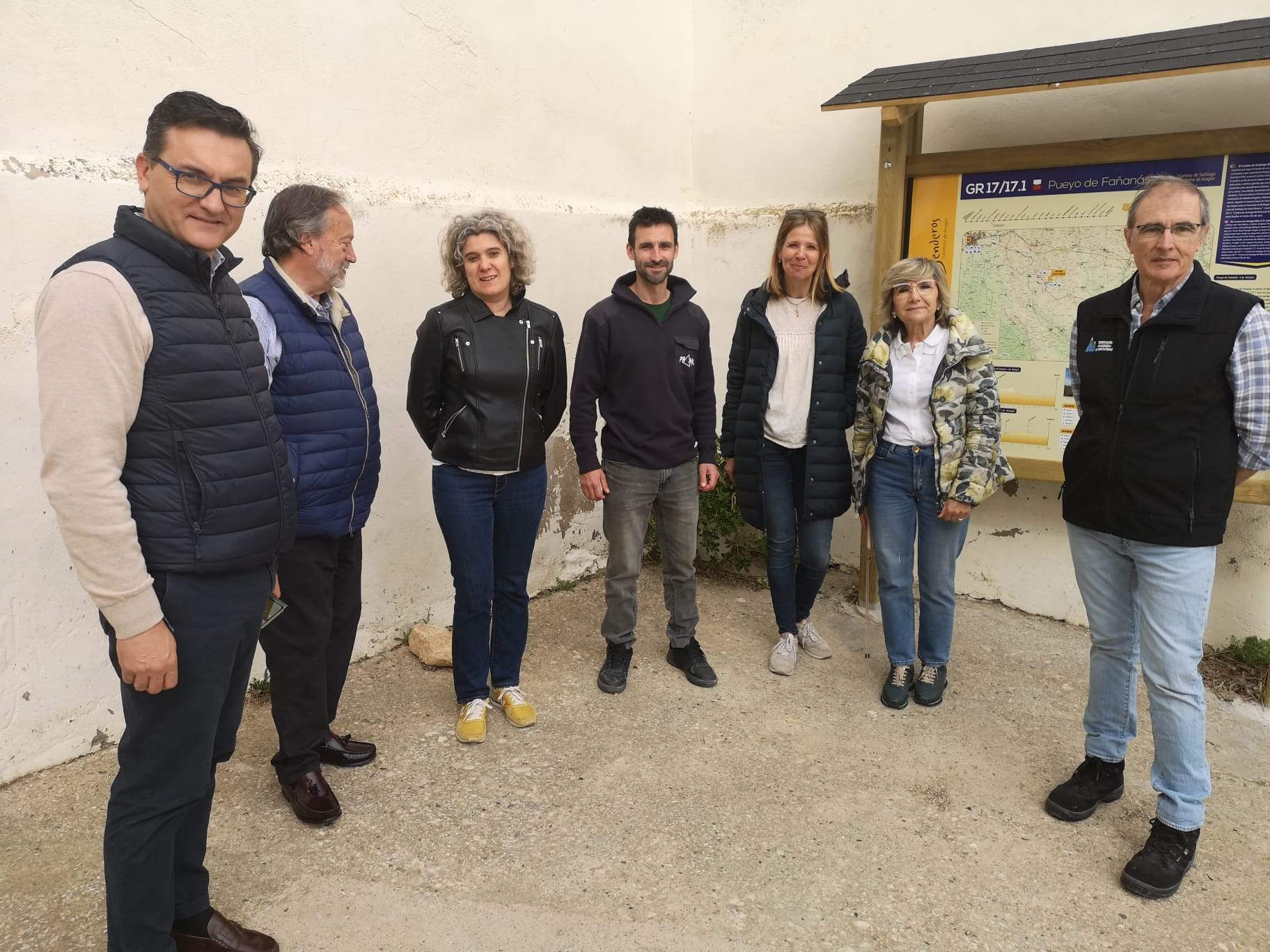 Participantes en el acto simbólico