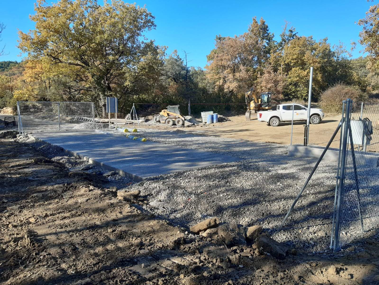 Depuradora de la parte alta del pueblo de Guaso.