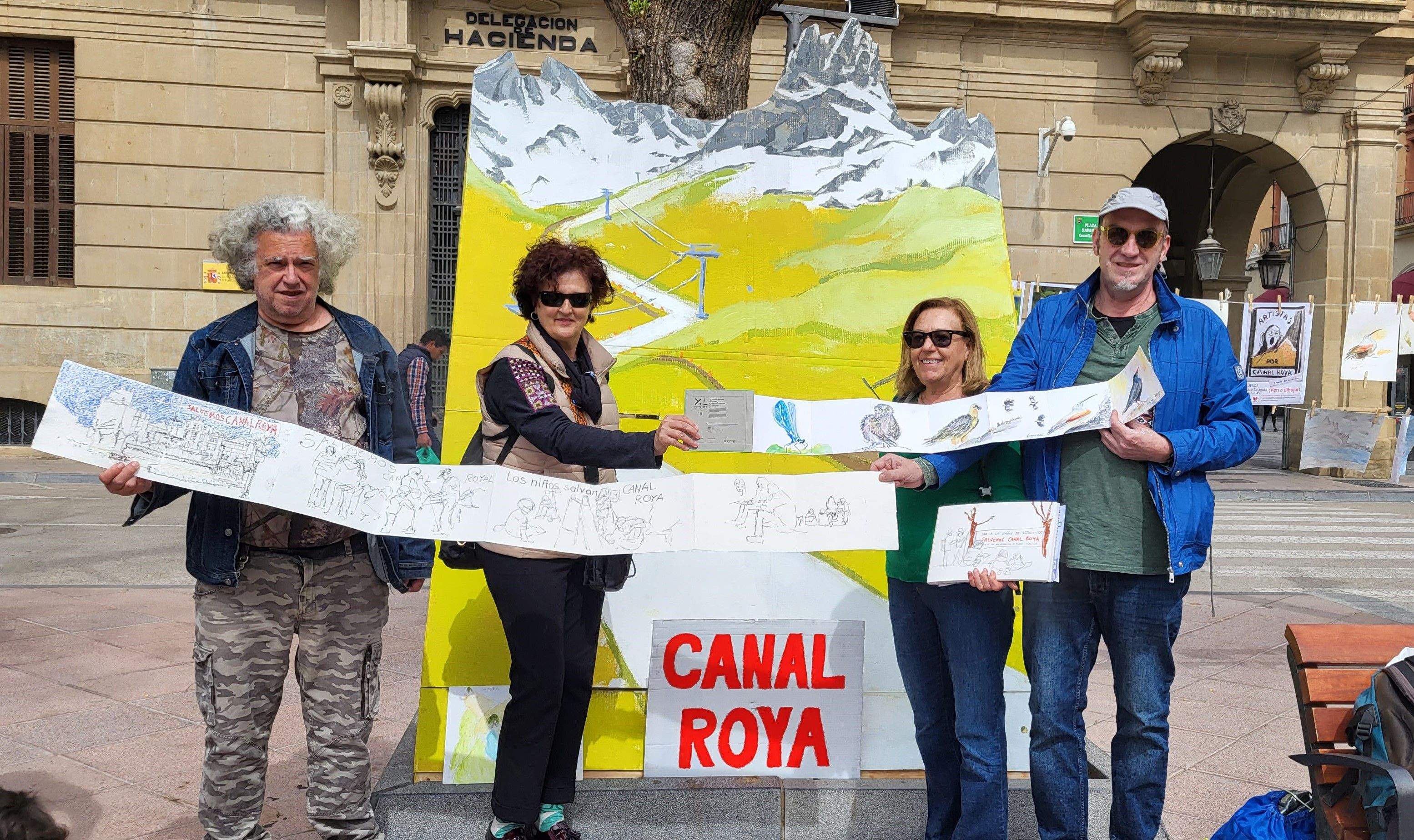 Artistas por Canal Roya. Foto Myriam Martínez 