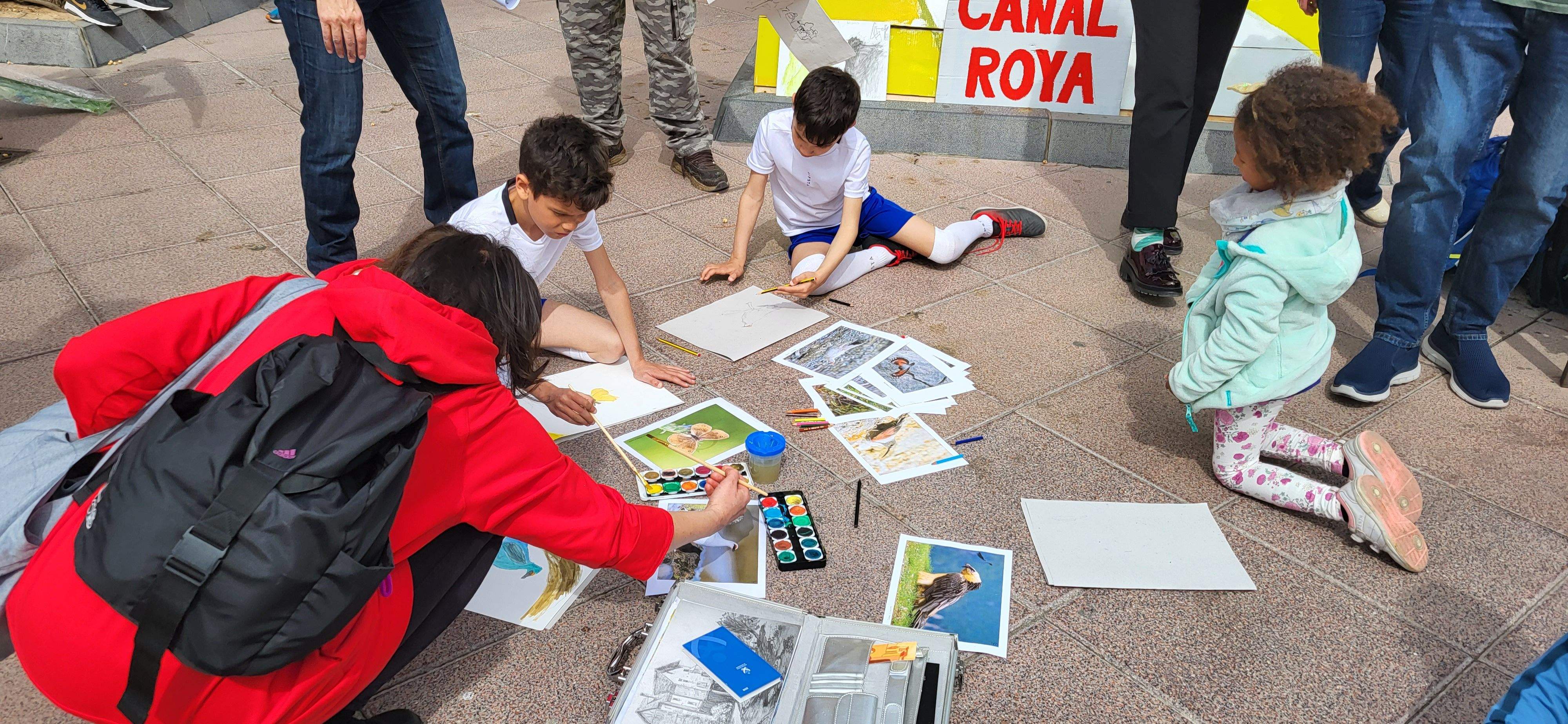 Artistas por Canal Roya. Foto Myriam Martínez 