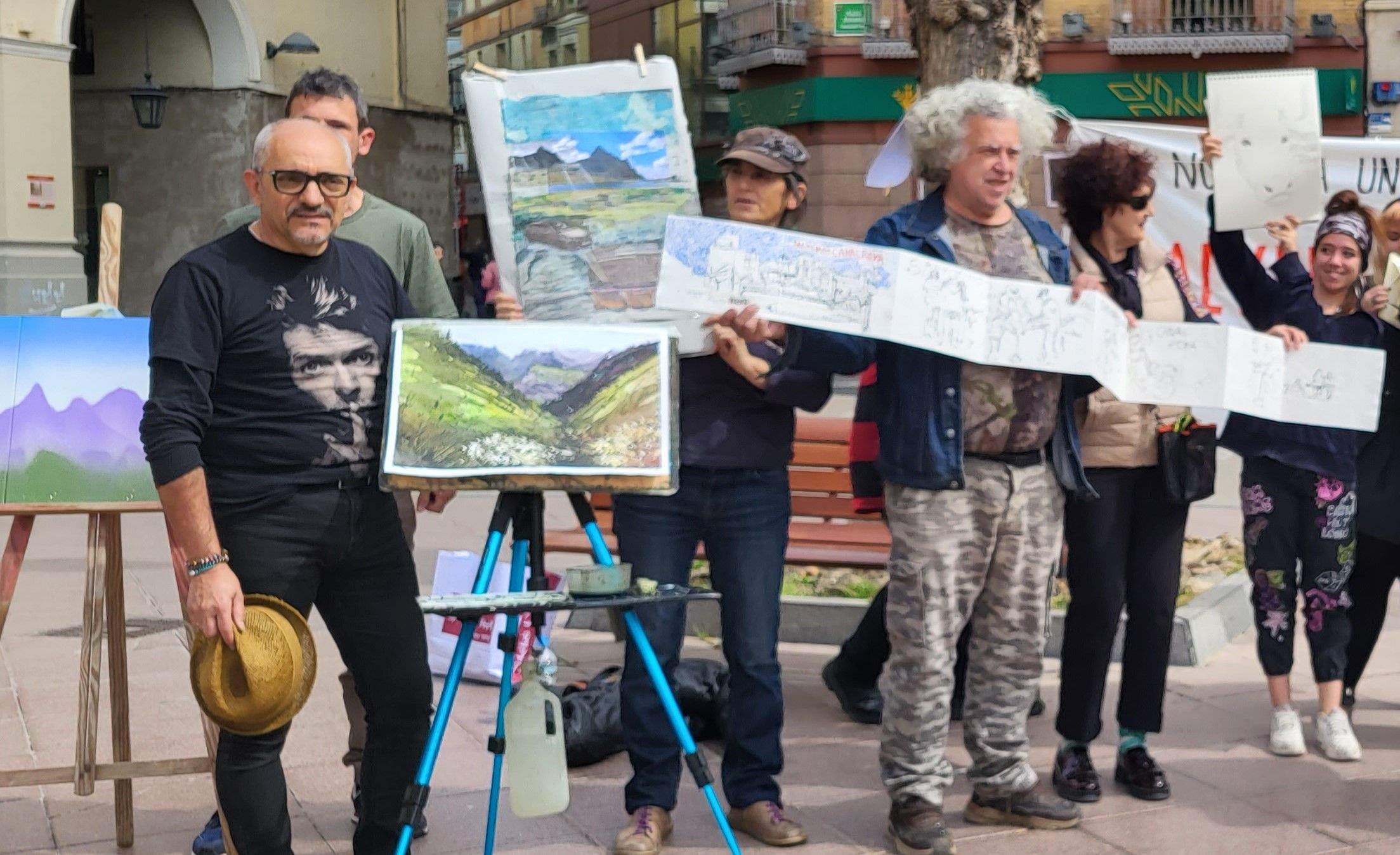 Artistas por Canal Roya. Foto Myriam Martínez 