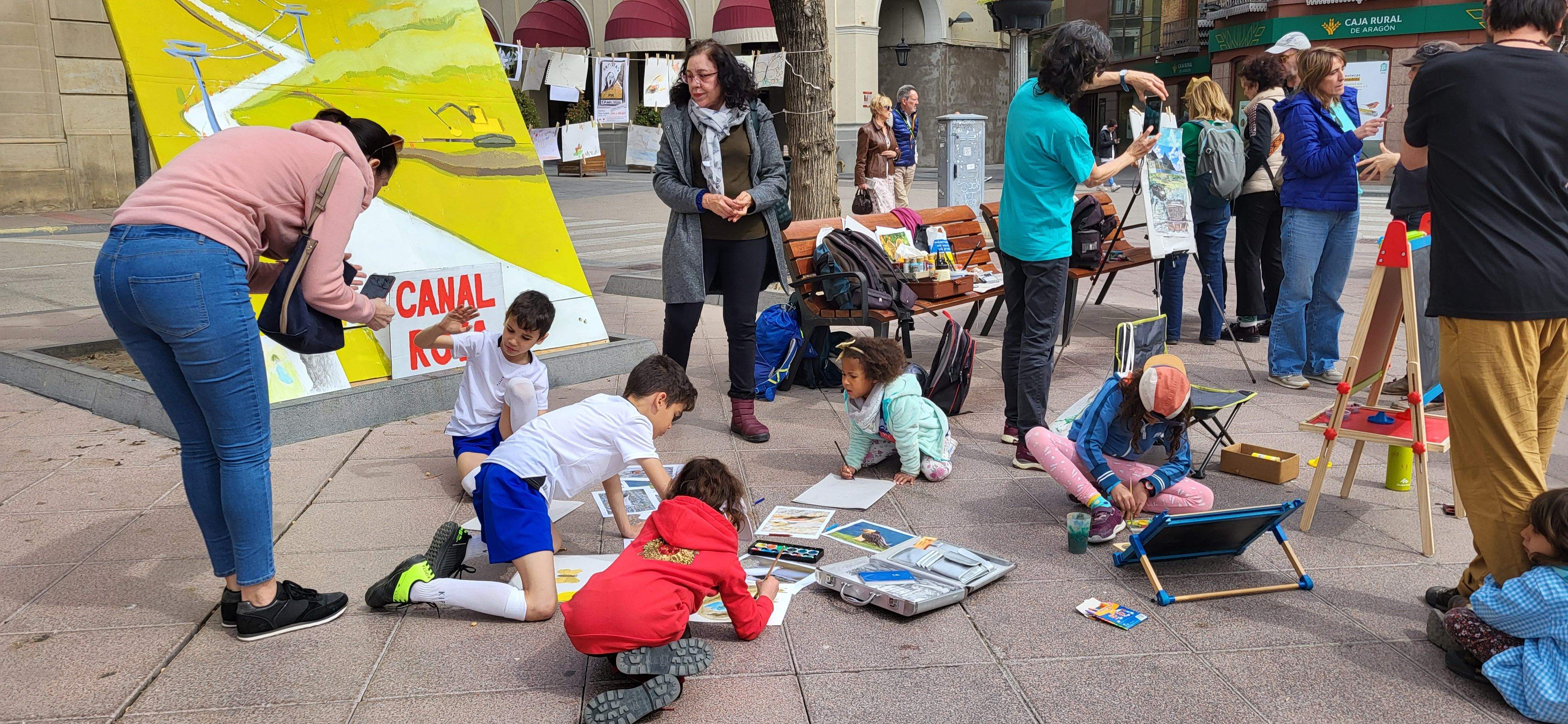 Artistas por Canal Roya. Foto Myriam Martínez 