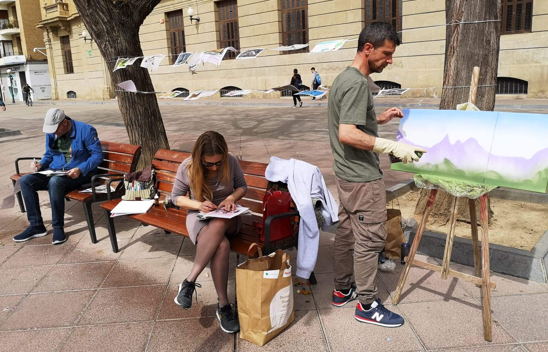 Artistas por Canal Roya. Foto E.D.A.