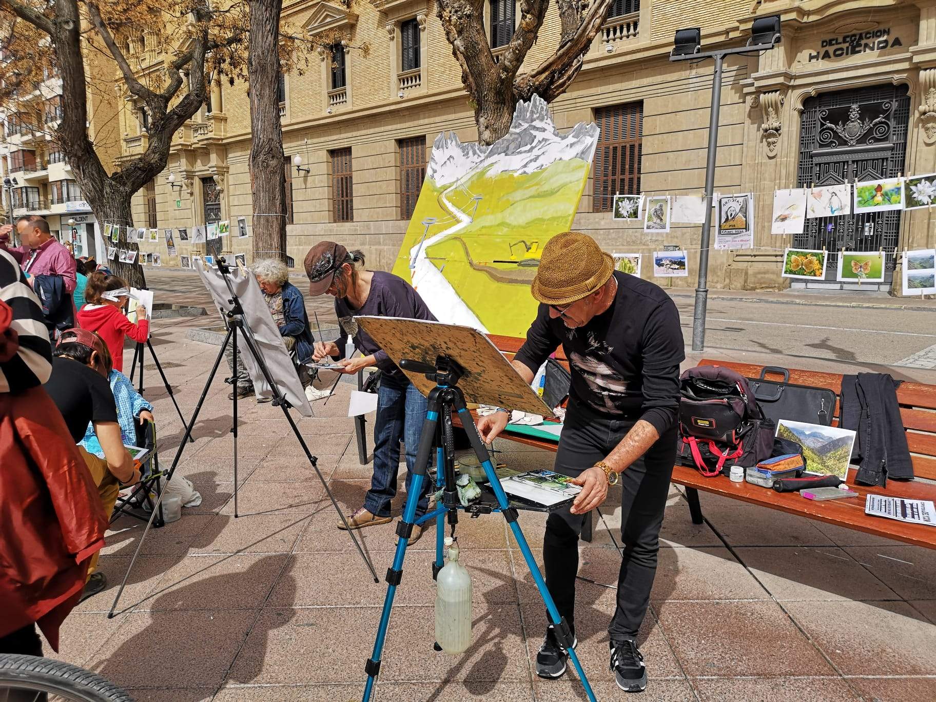 Artistas por Canal Roya. Foto E.D.A.