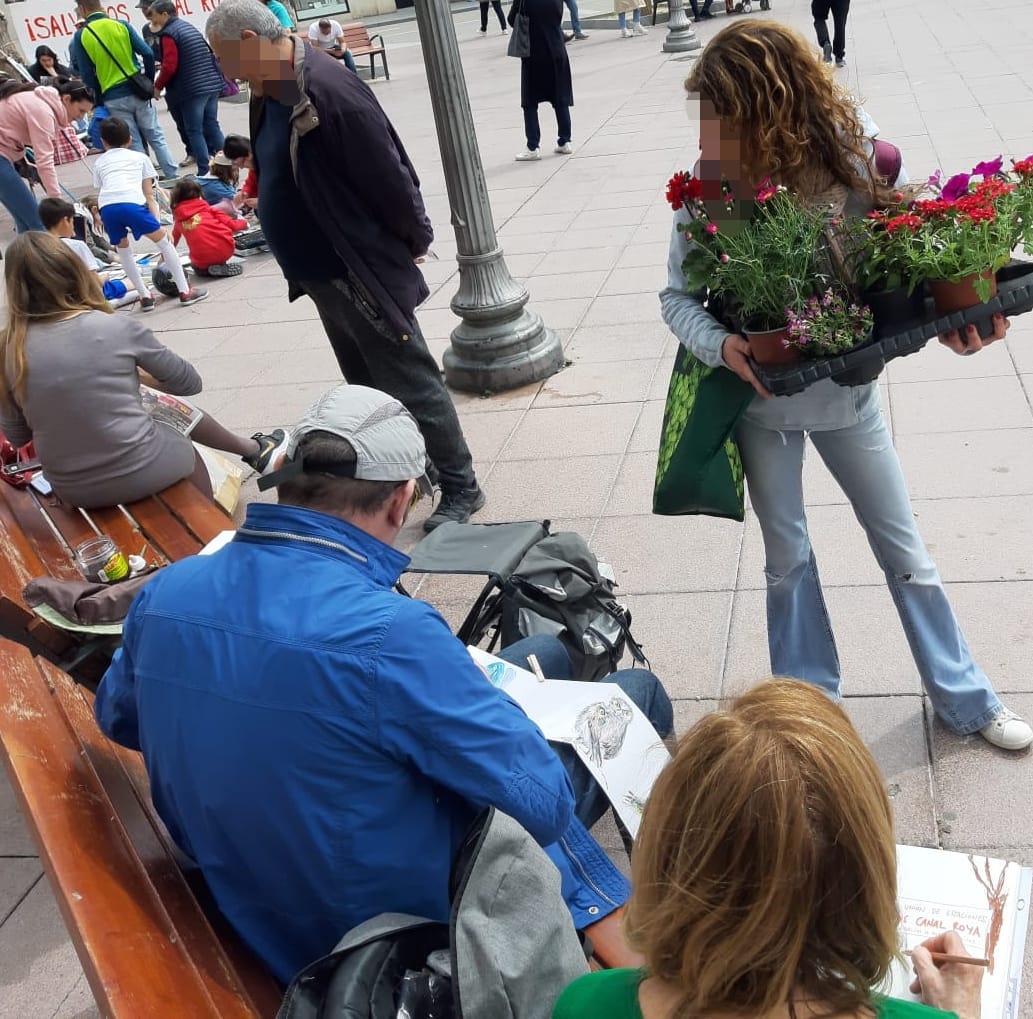 Artistas por Canal Roya. Foto E.D.A.