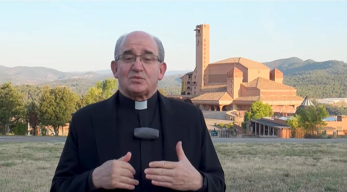 Ángel Lasheras, rector de Torreciudad