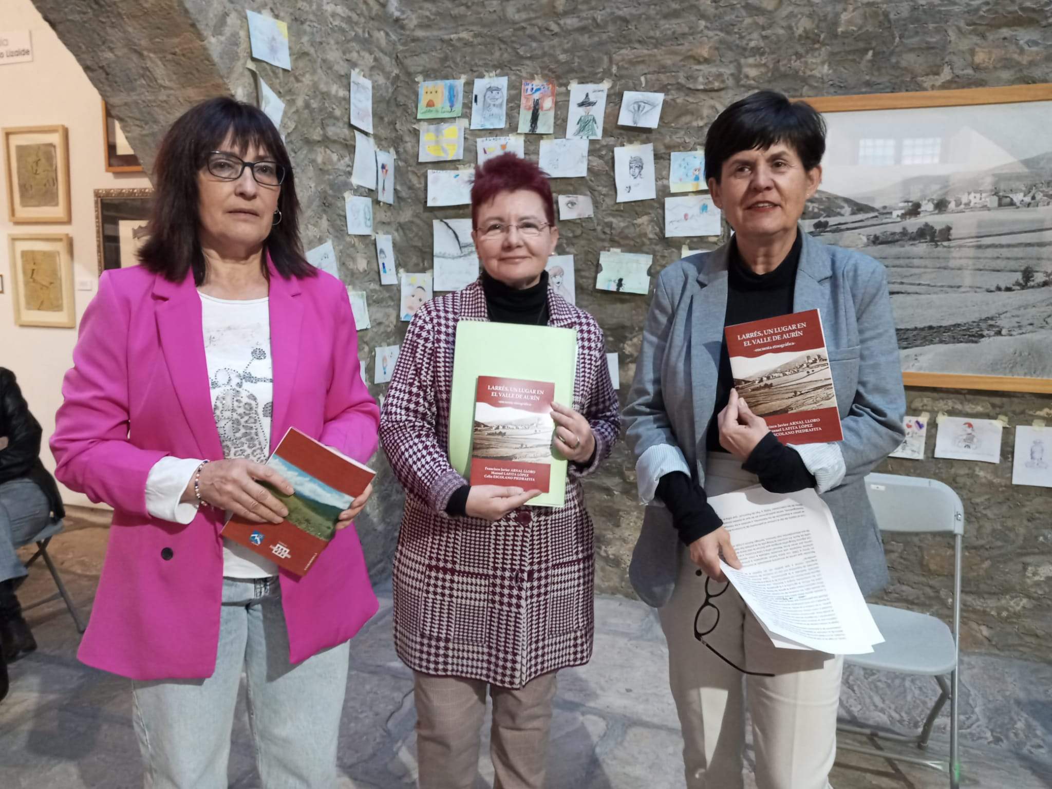 La Comarca del Alto Gállego ha presentado ‘Larrés, un lugar en el valle de Aurín’.