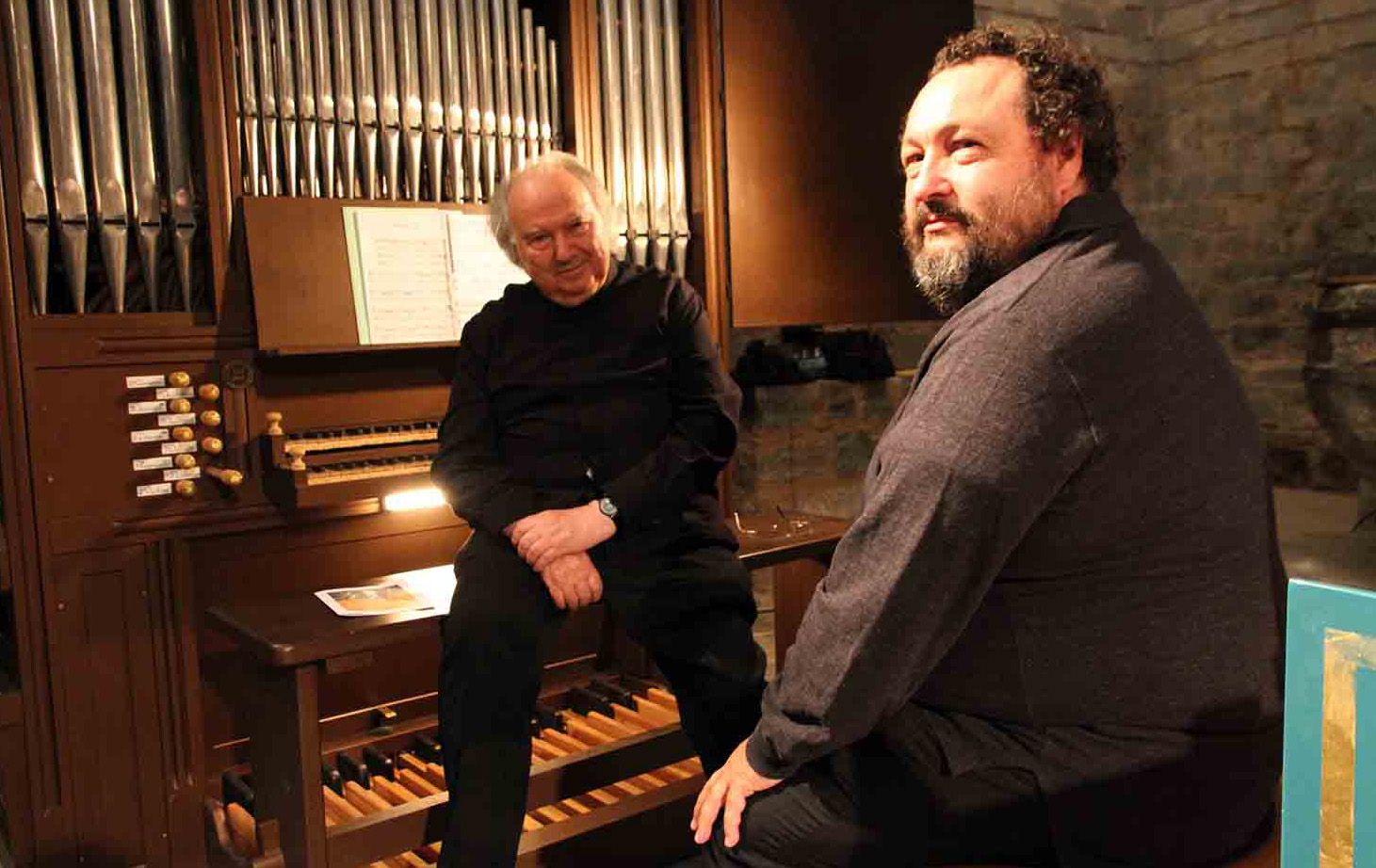 Javier Artigas y José Luis González Uriol.