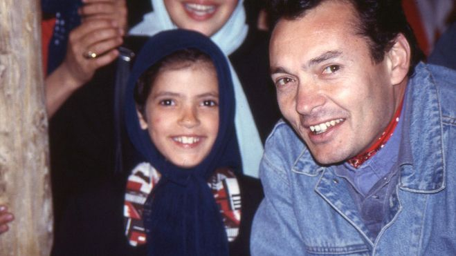 Con una niña en Irán Con una niña en Irán