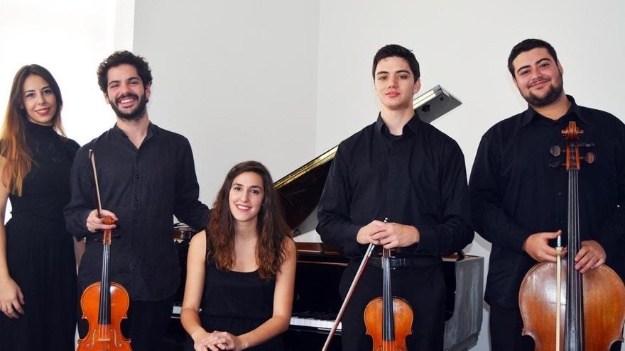 El Quinteto Sander actúa en el Conservatorio Profesional de Música de Huesca.