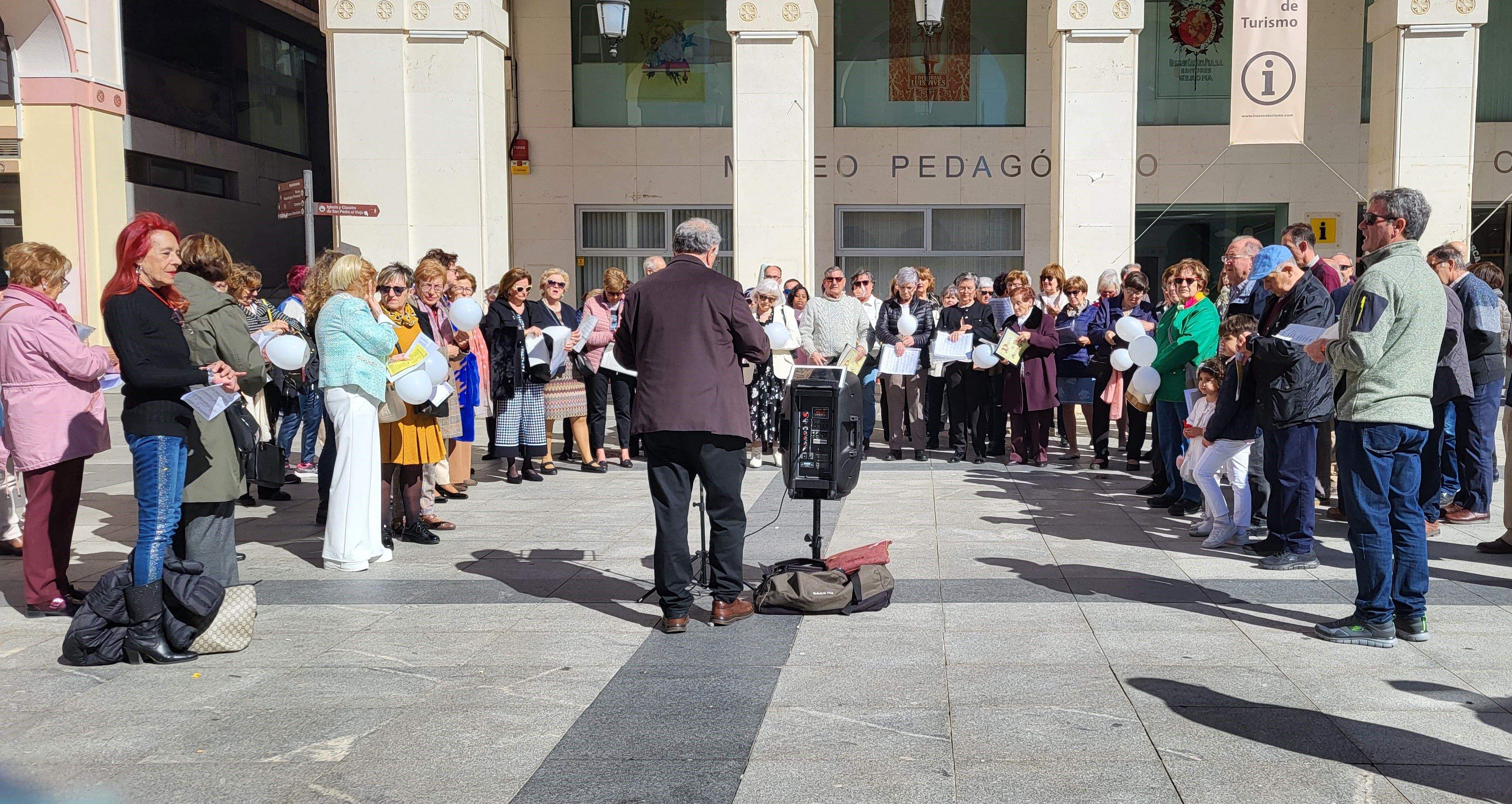 Coros por la paz. Foto Myriam Martínez
