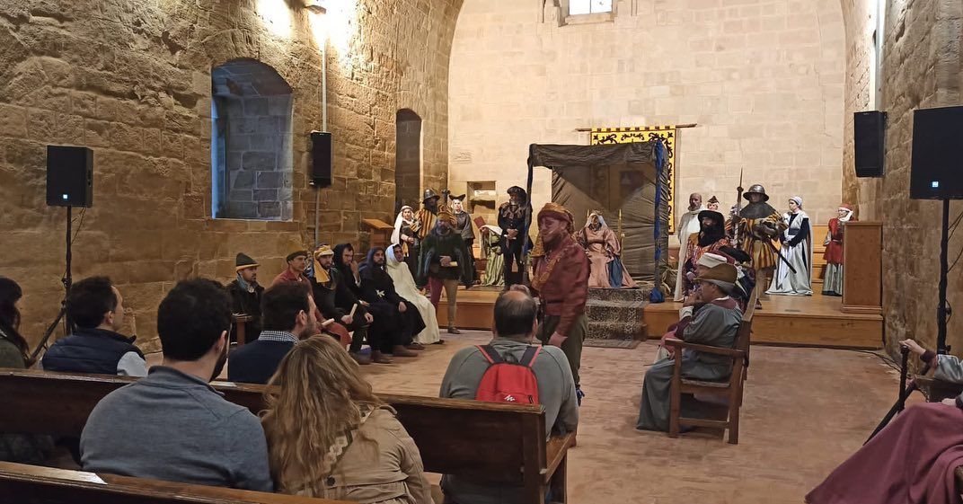 Reconstrucción de las Cortes Generales de 1435 en Monzón