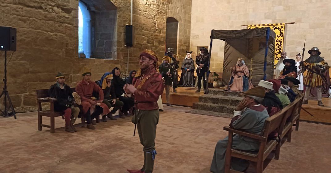 Reconstrucción de las Cortes Generales de 1435 en Monzón