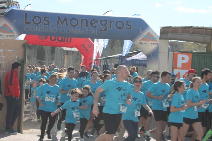 Carrera Solidaria a beneficio de la AECC en Monegros