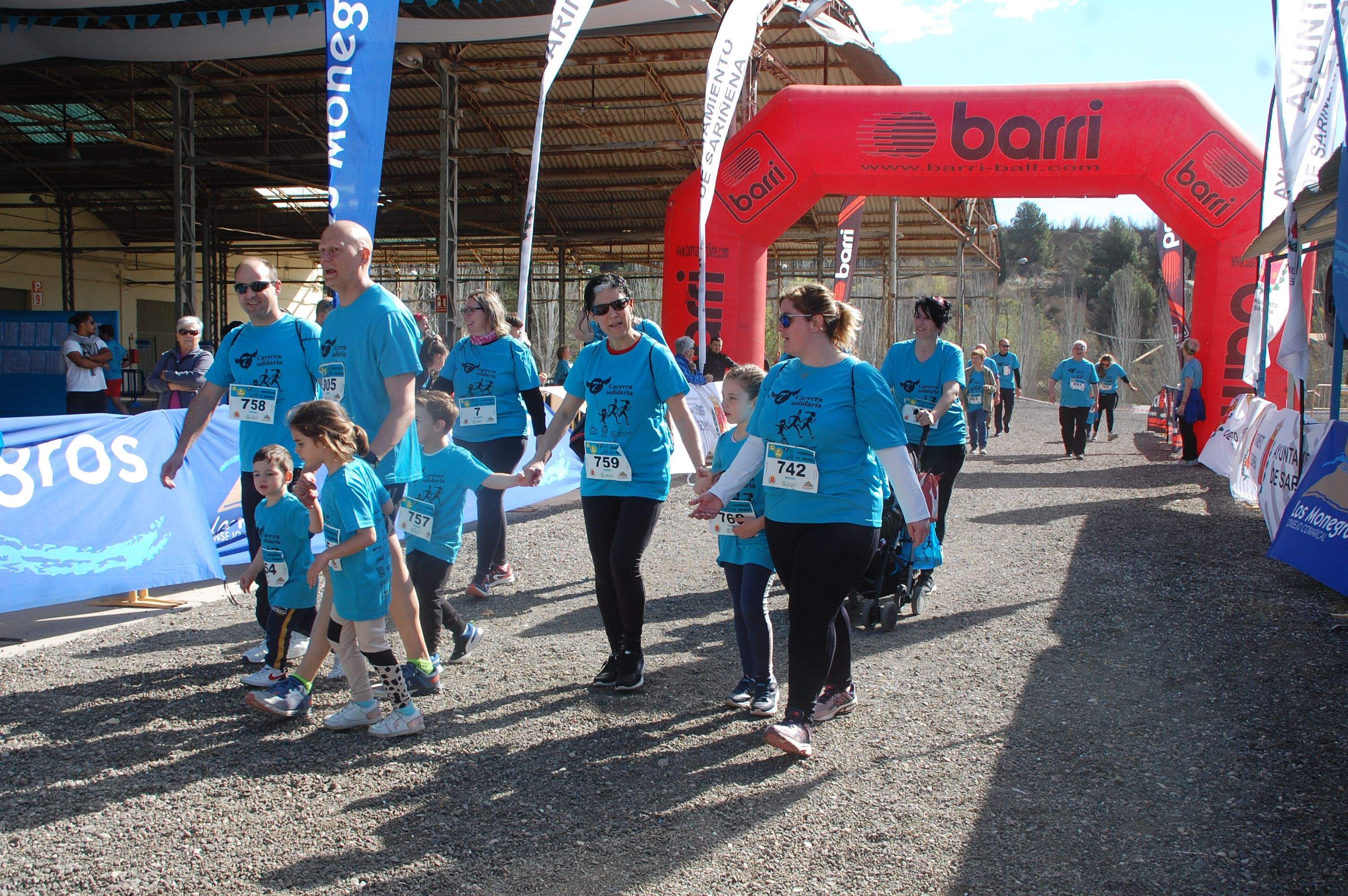 Carrera Solidaria a beneficio de la AECC en Monegros