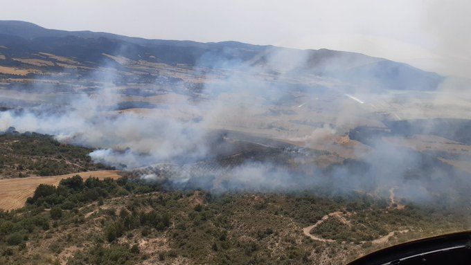 Adjudicados 42.660 euros a Graus por el incendio de julio de 2021