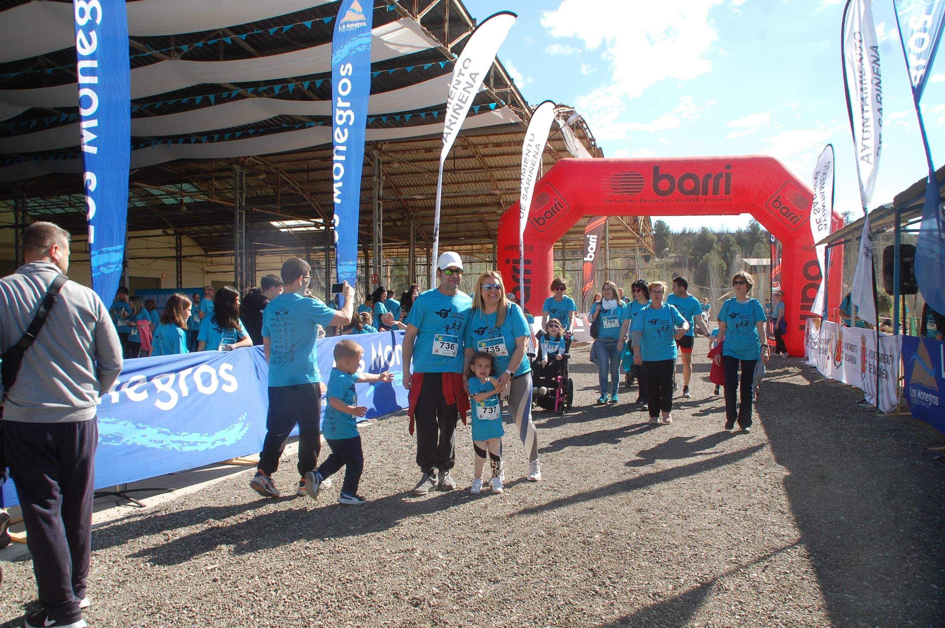 Carrera Solidaria a beneficio de la AECC en Monegros