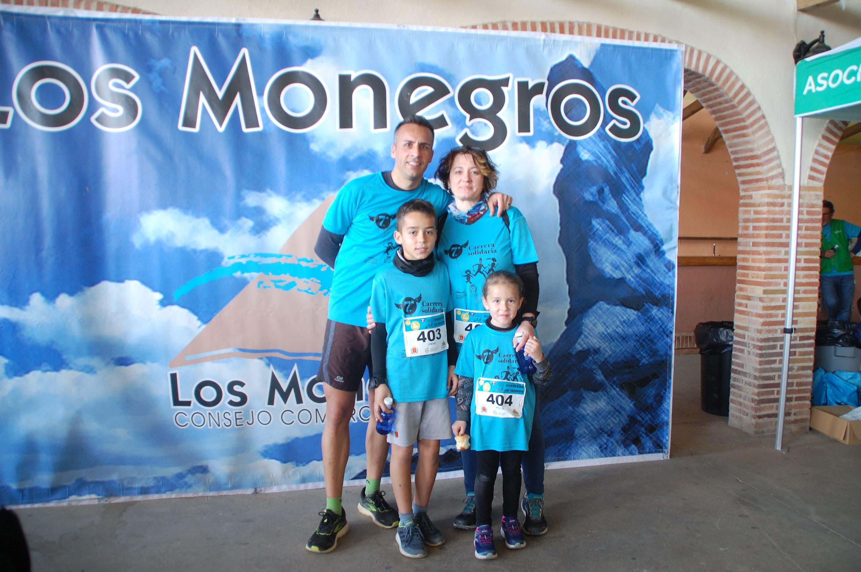 Carrera Solidaria a beneficio de la AECC en Monegros. Fotocoll